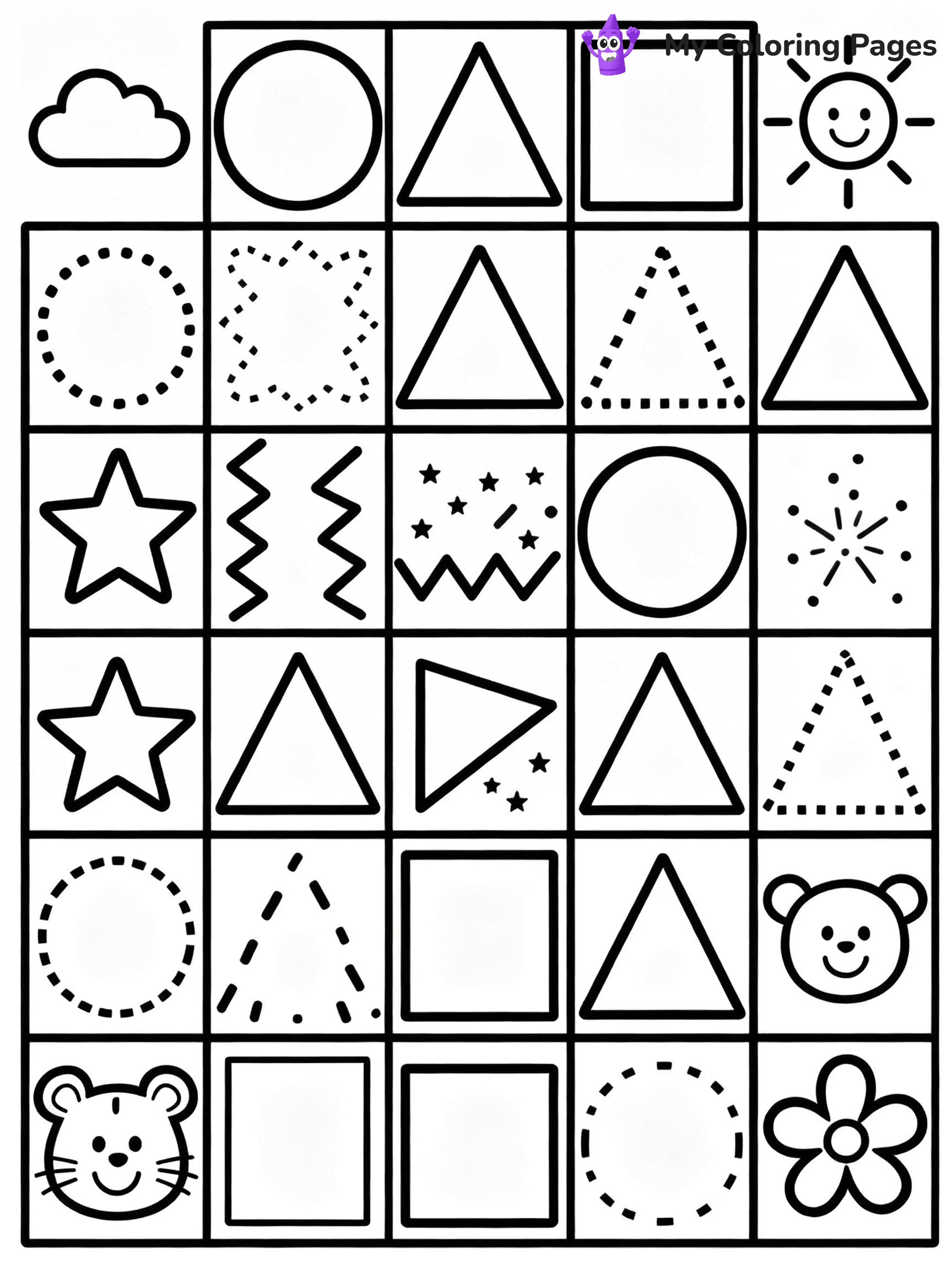 Bingo Coloring Pages - 43