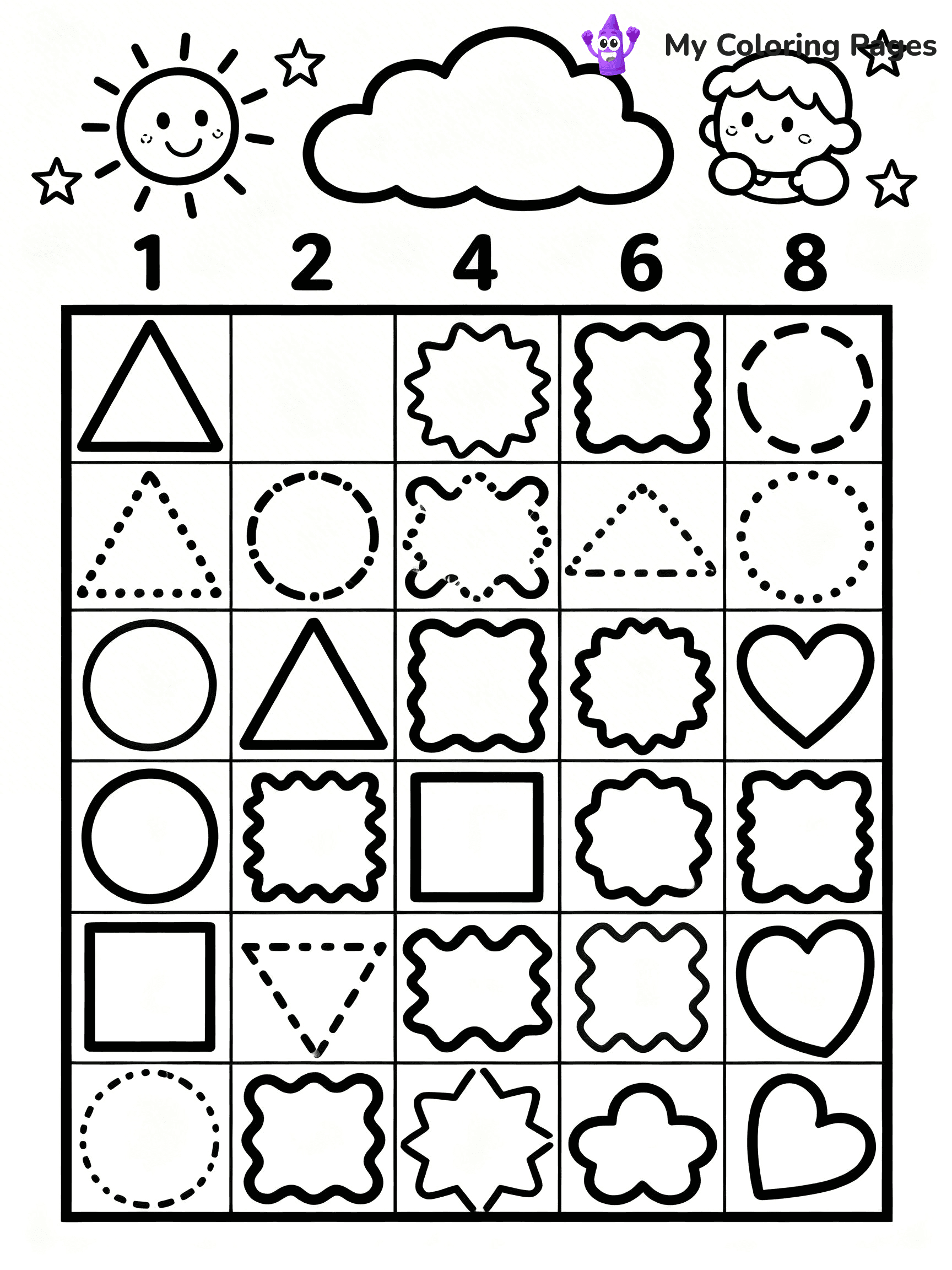 Bingo Coloring Pages - 41
