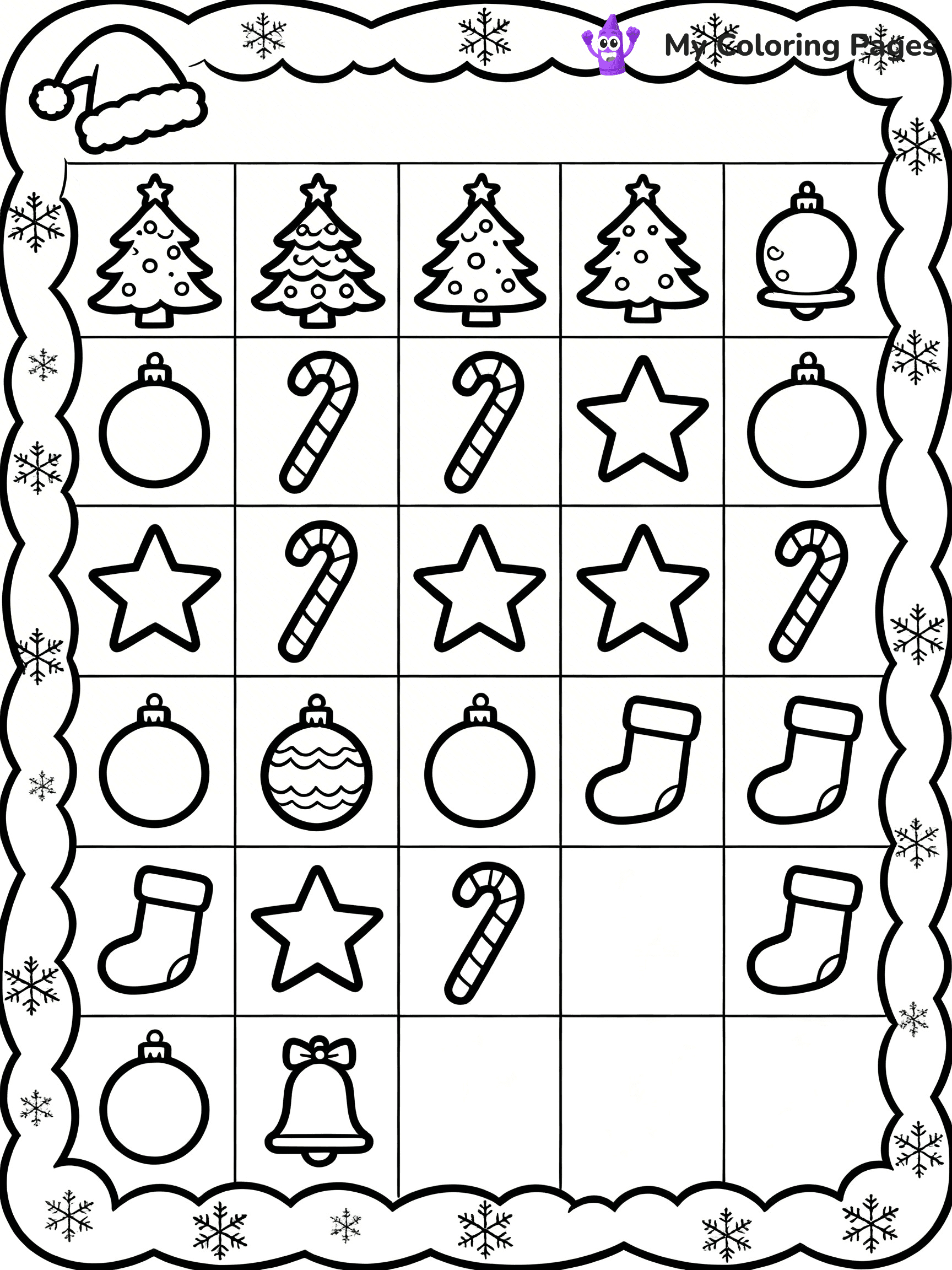 Bingo Coloring Pages - 26
