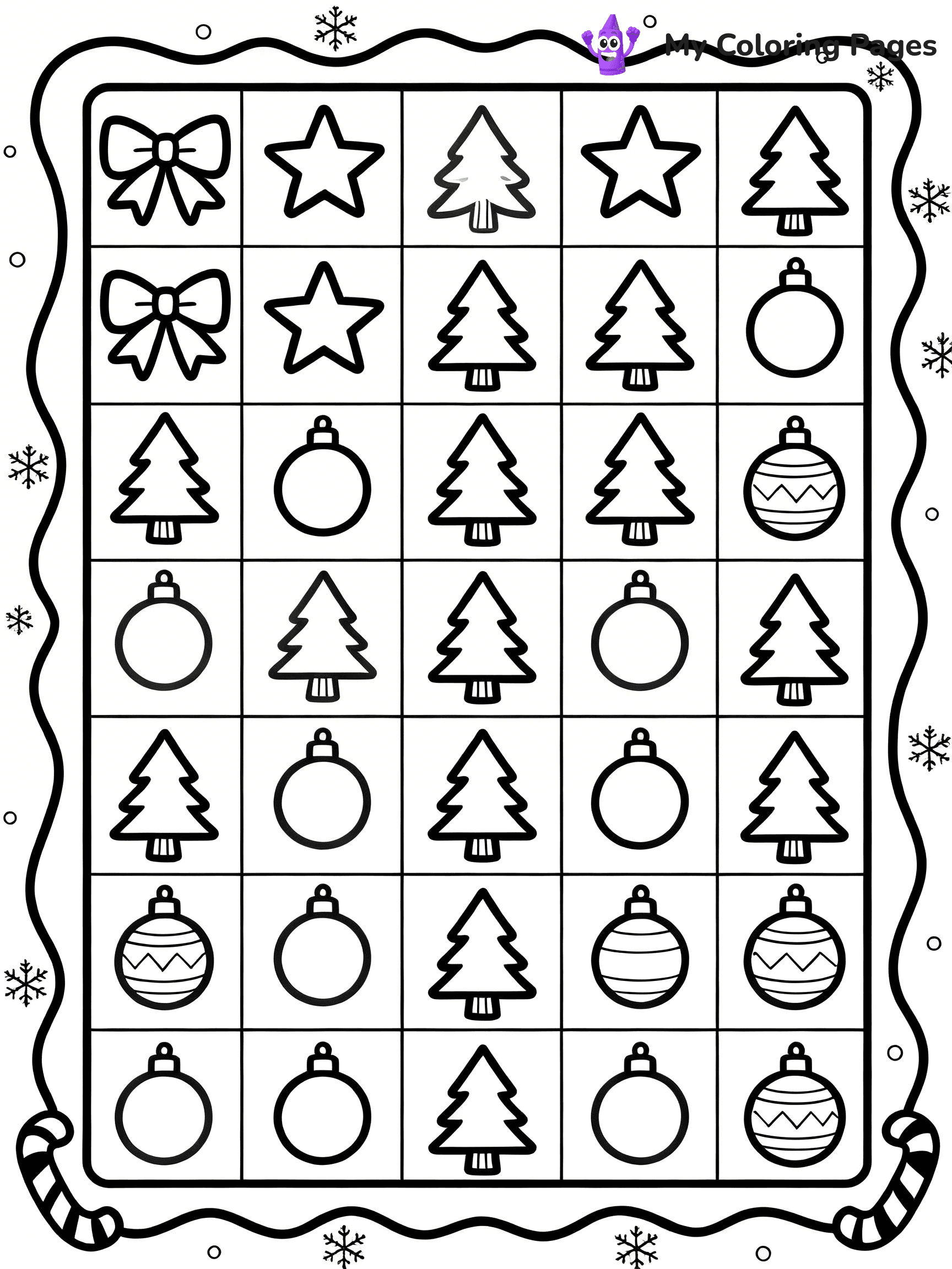Bingo Coloring Pages - 21