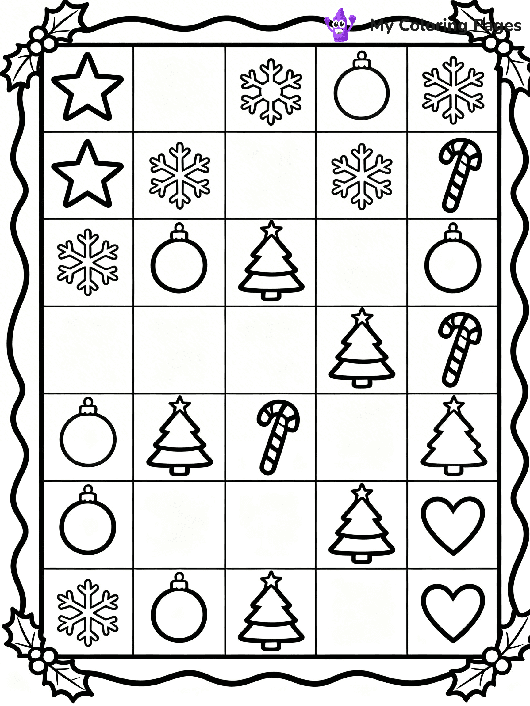 Bingo Coloring Pages - 19