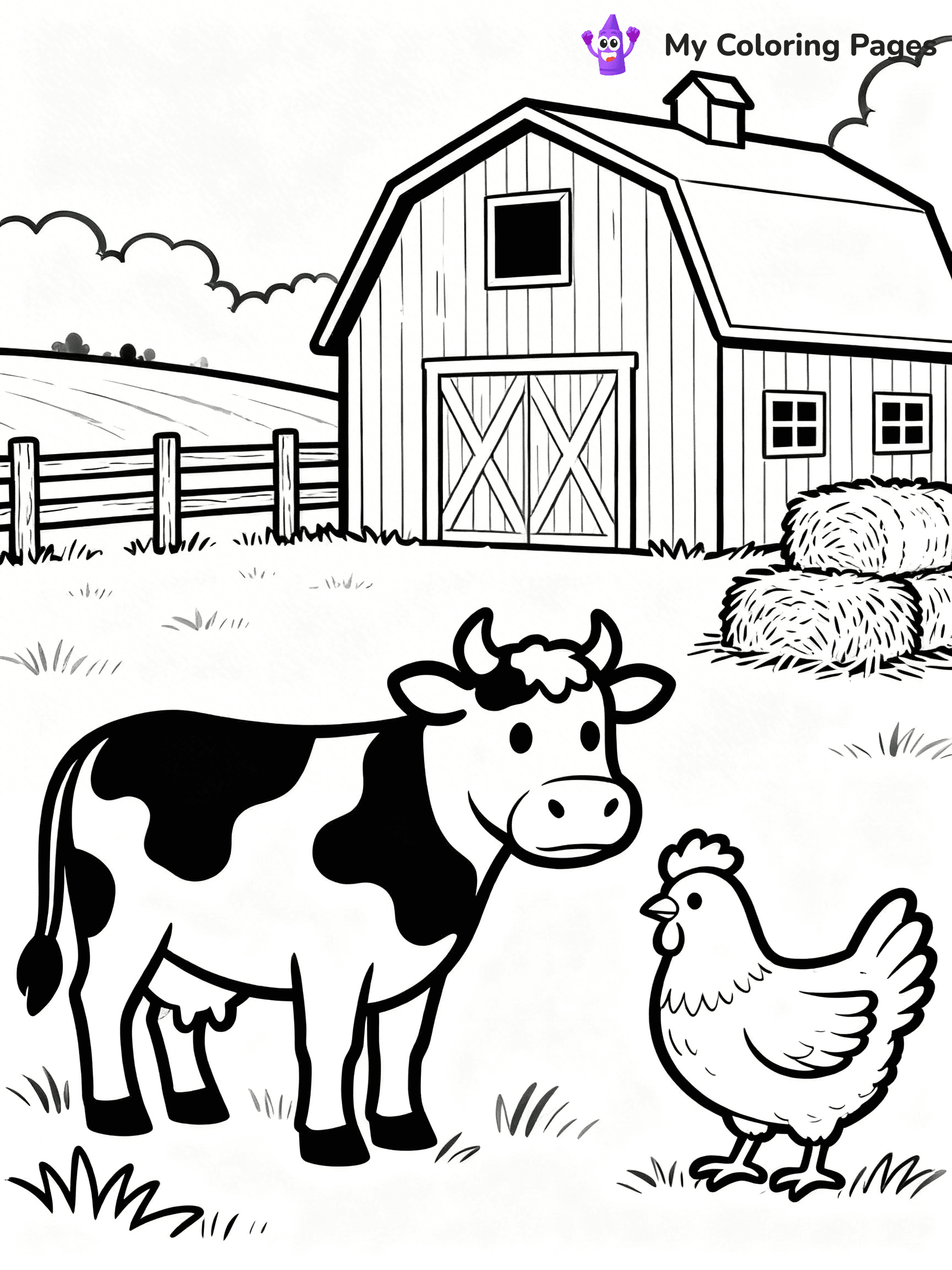 Bingo Coloring Pages - 10