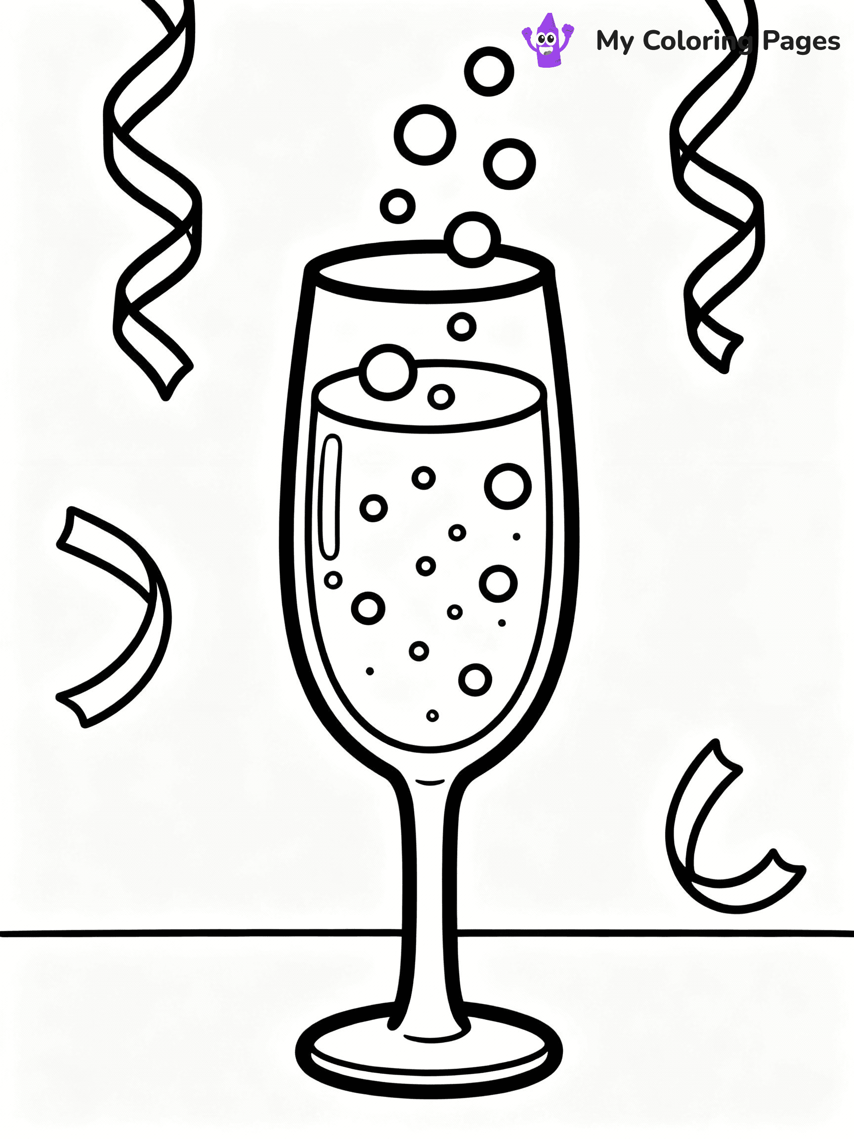 New Years Coloring Pages - 21