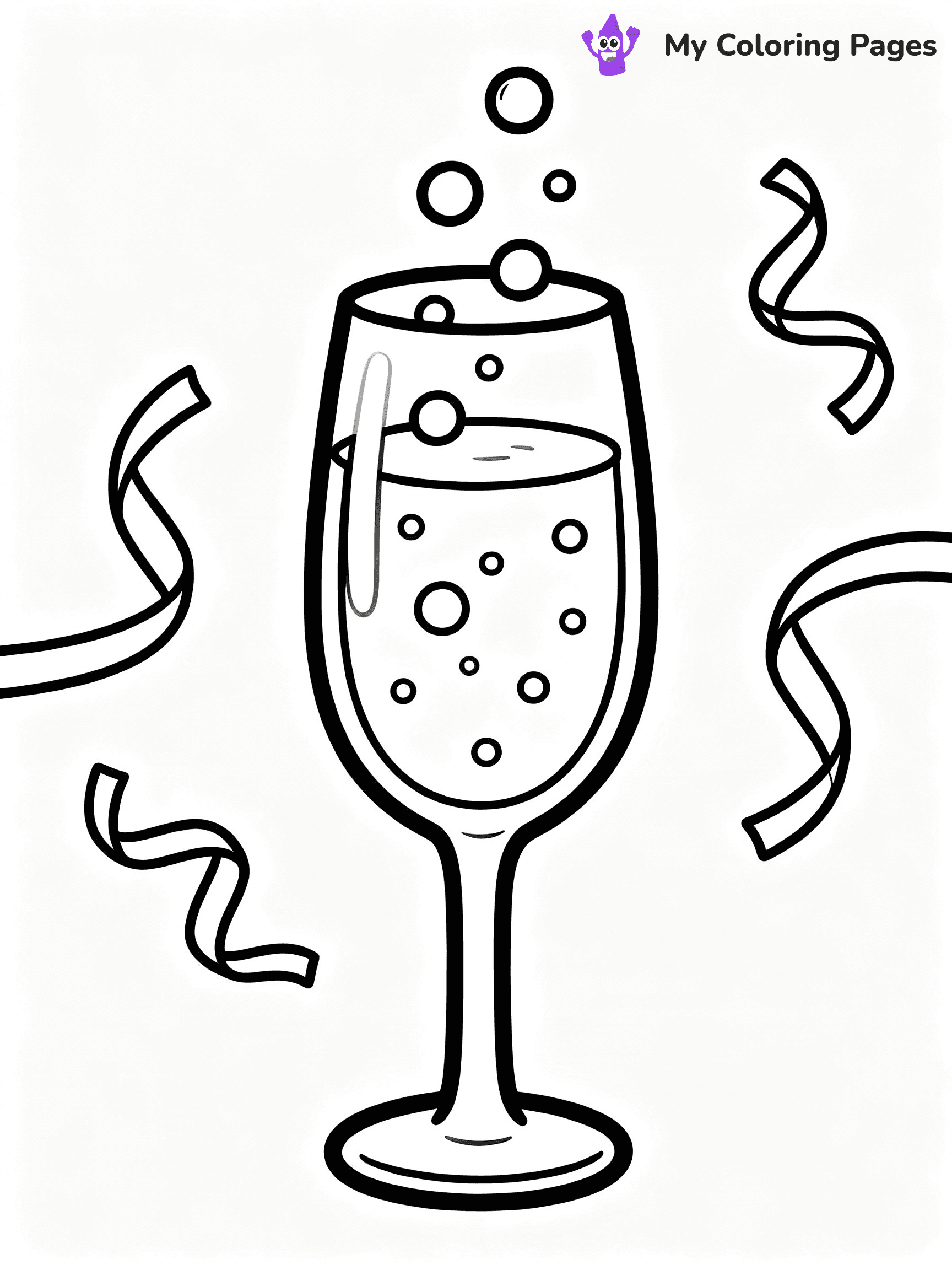 New Years Coloring Pages - 20