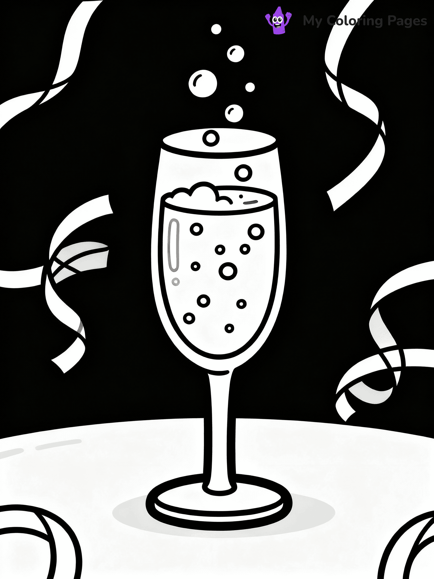 New Years Coloring Pages - 18