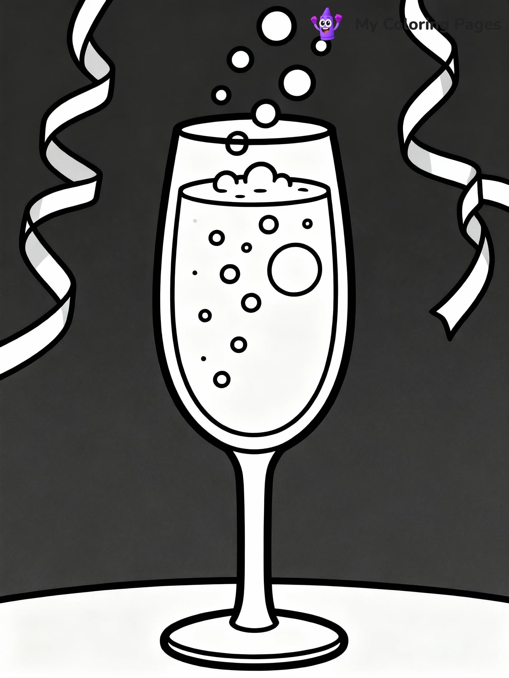 New Years Coloring Pages - 17