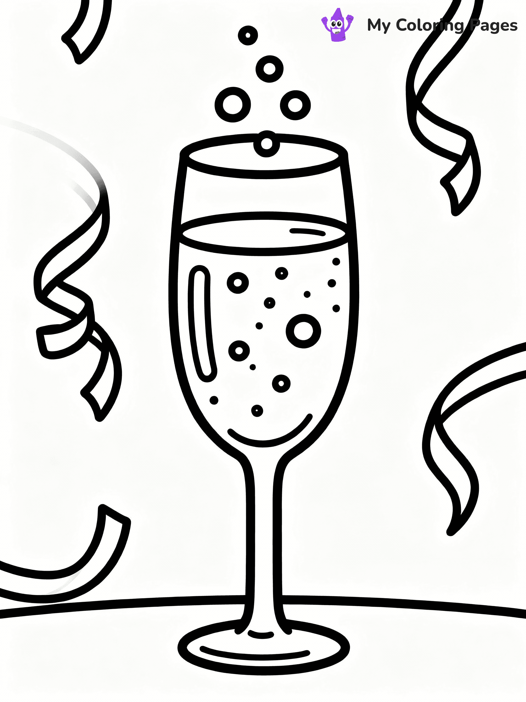 New Years Coloring Pages - 16