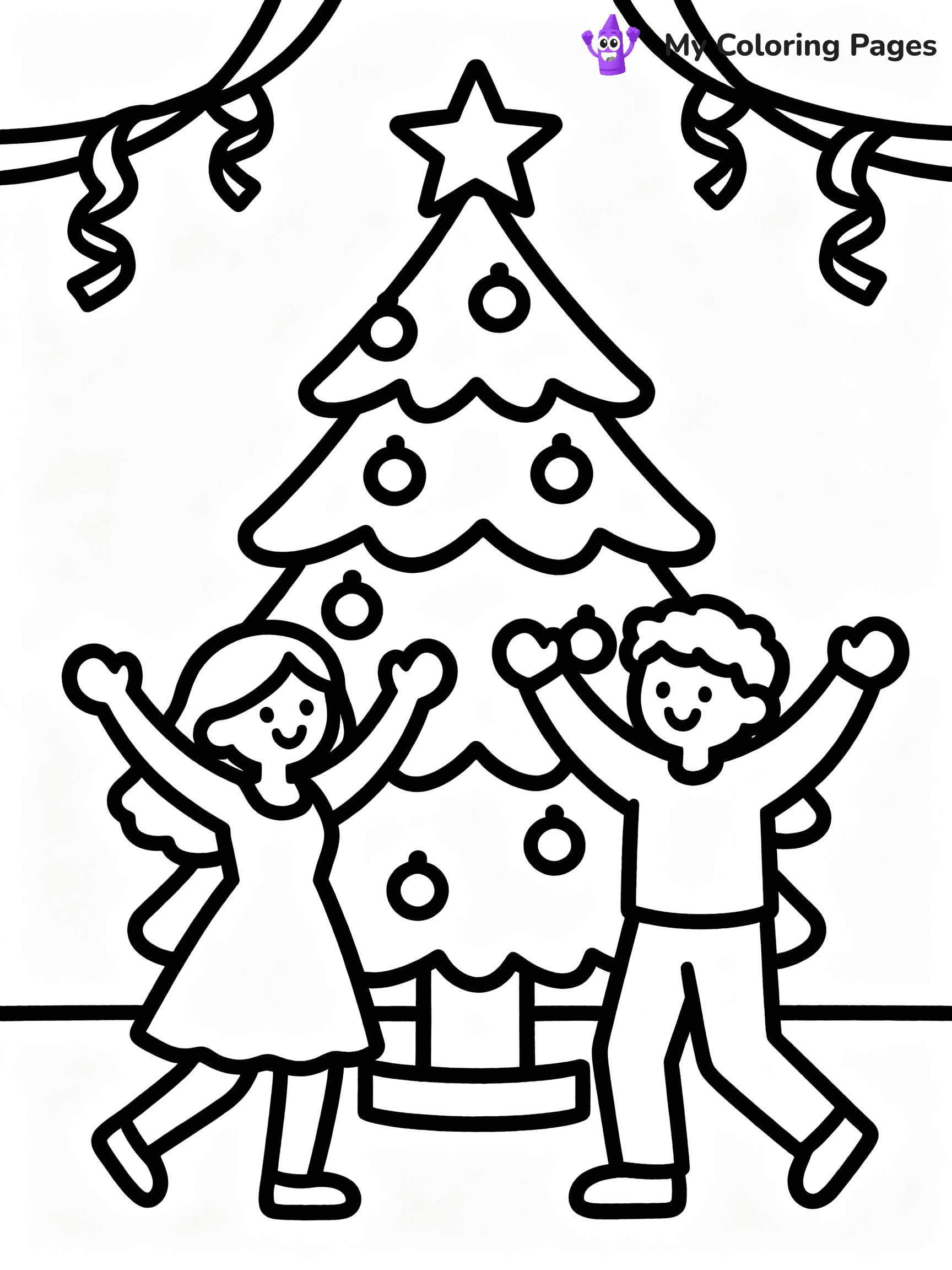 New Years Coloring Pages - 7
