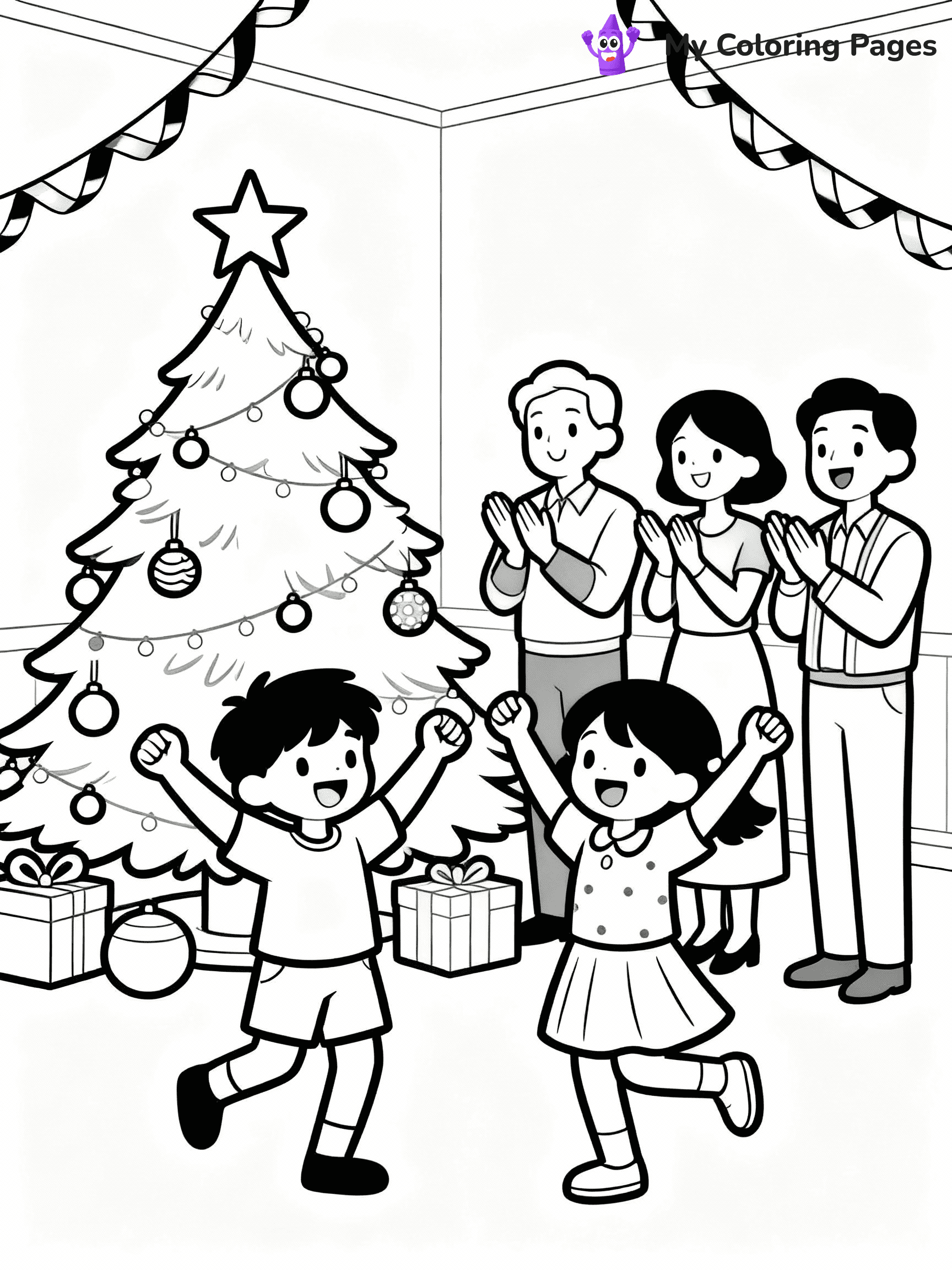 New Years Coloring Pages - 6