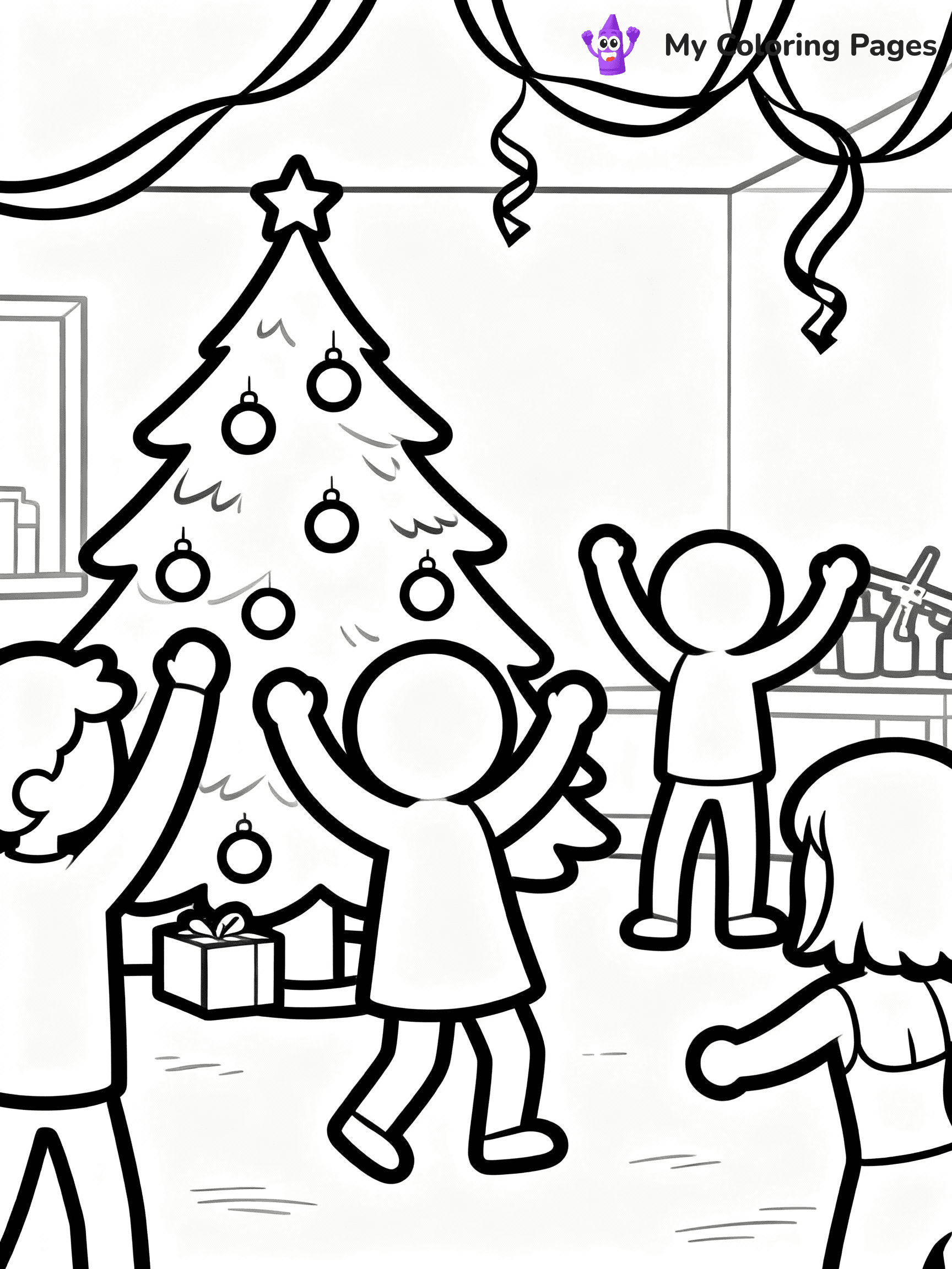 New Years Coloring Pages - 3
