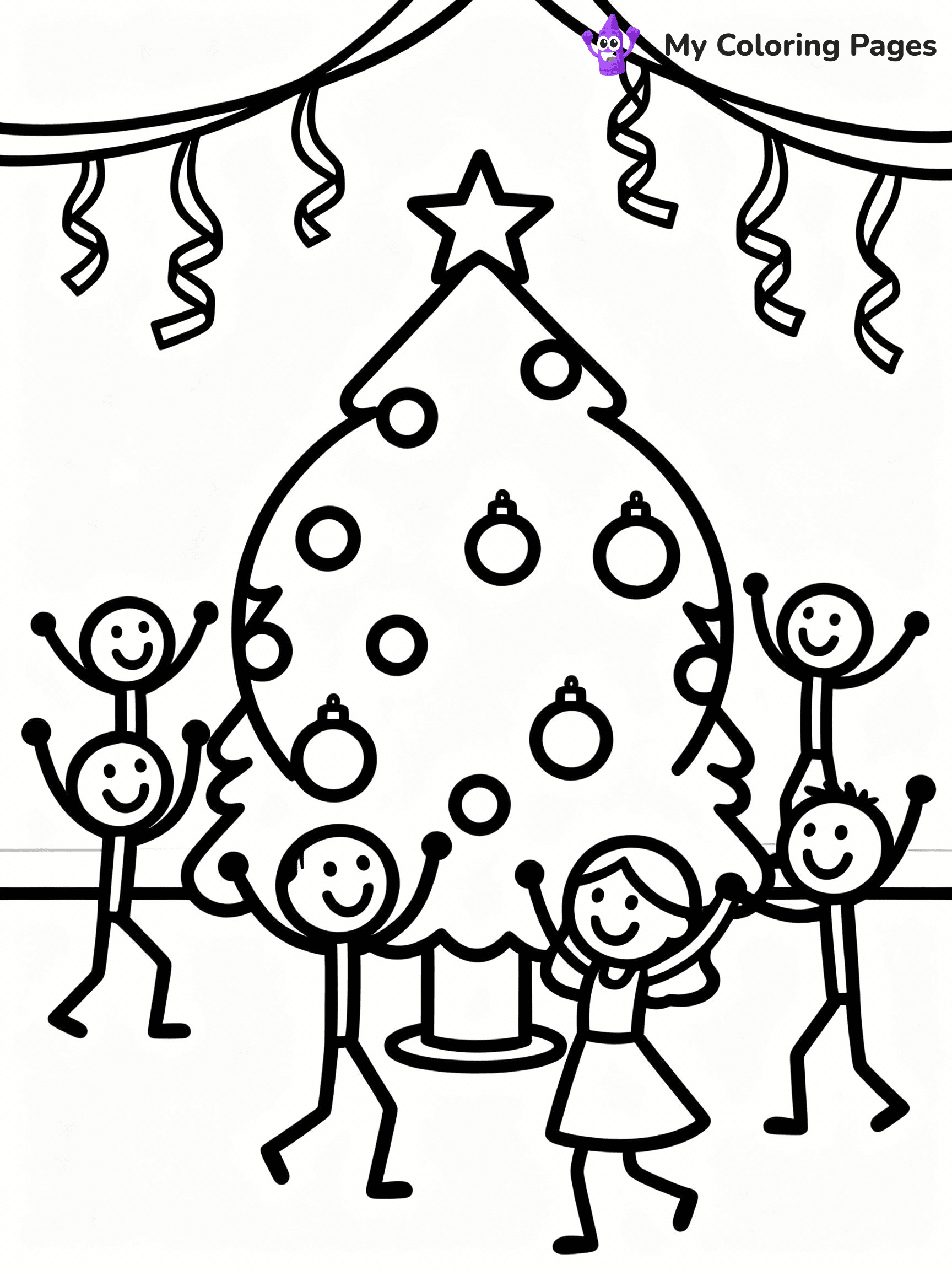 New Years Coloring Pages - 2