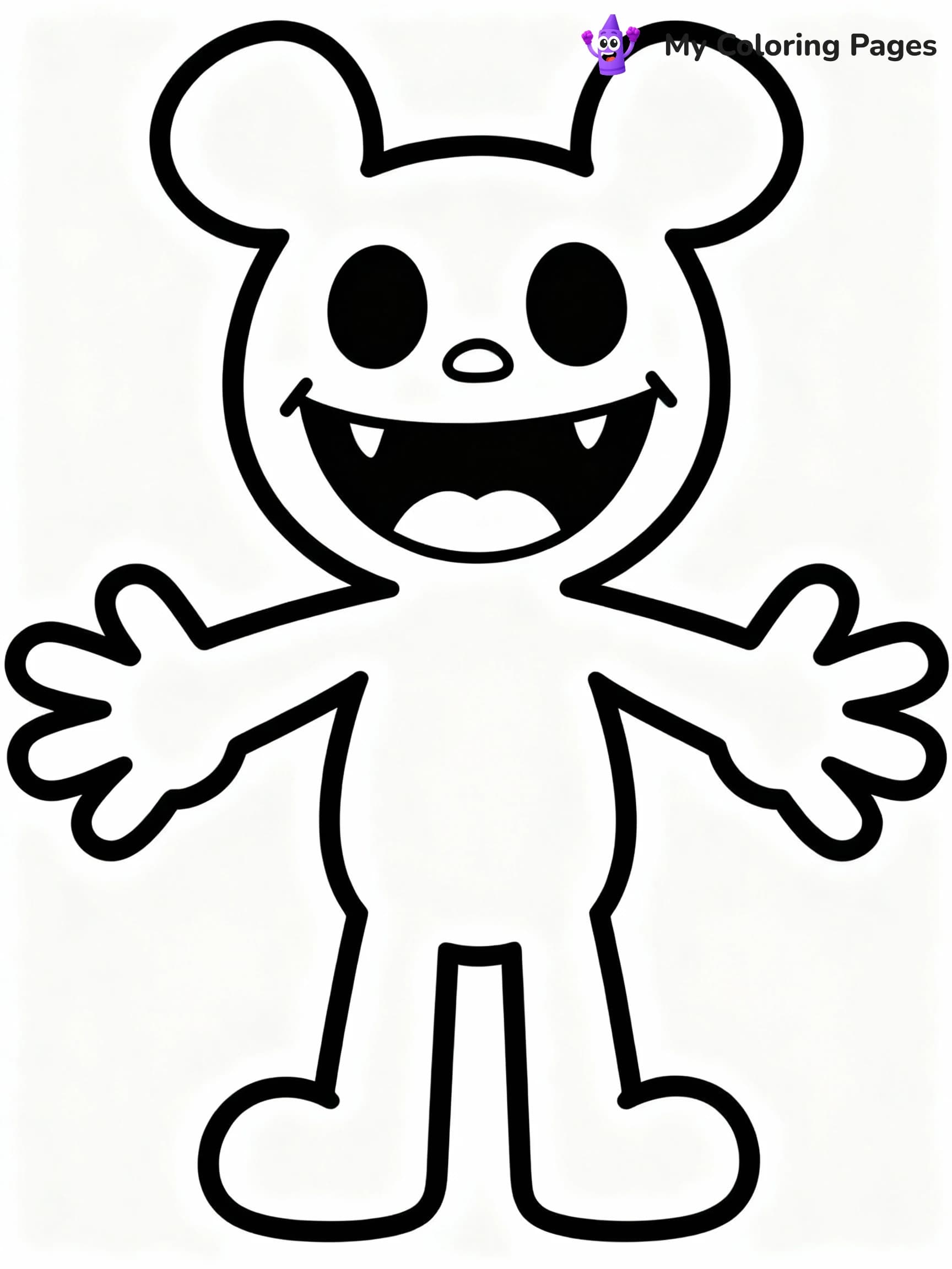Poppy Playtime Coloring Pages - 20