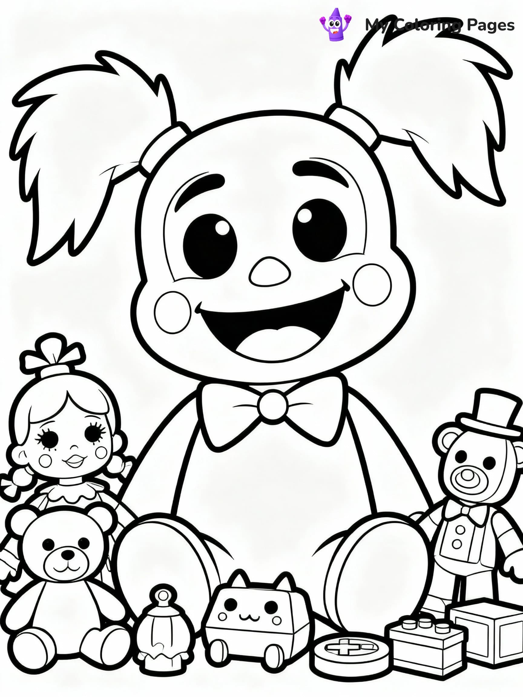 Poppy Playtime Coloring Pages - 9