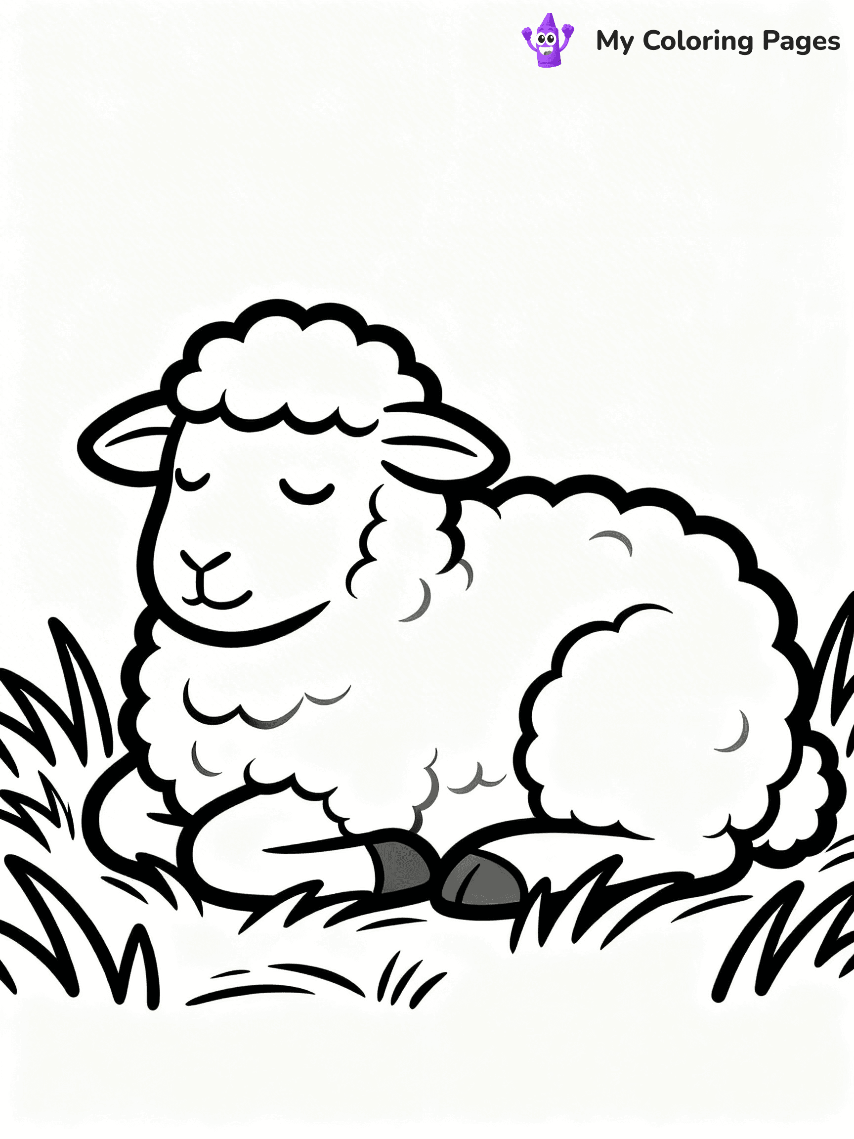 Easy Religious Christmas Coloring Pages - 62