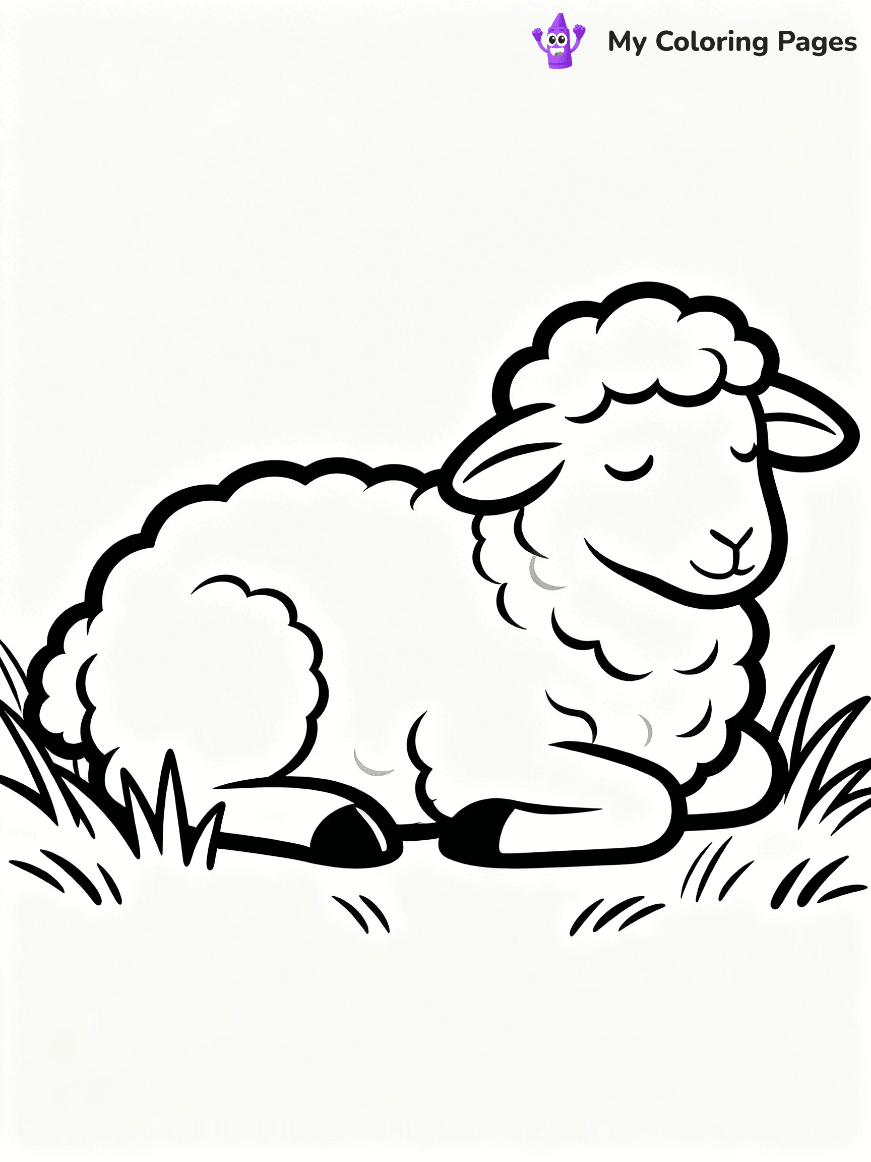 Easy Religious Christmas Coloring Pages - 61