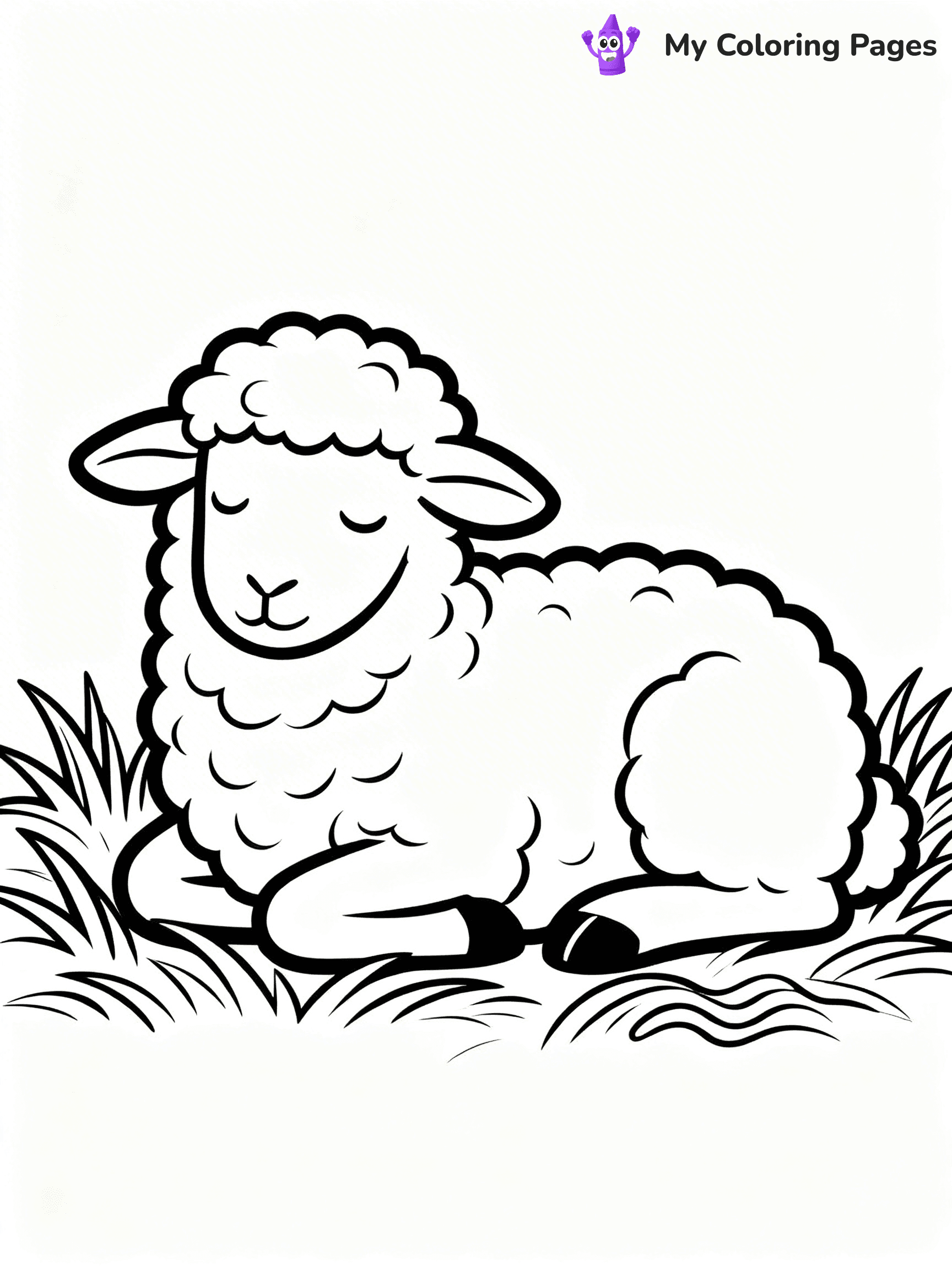 Easy Religious Christmas Coloring Pages - 59