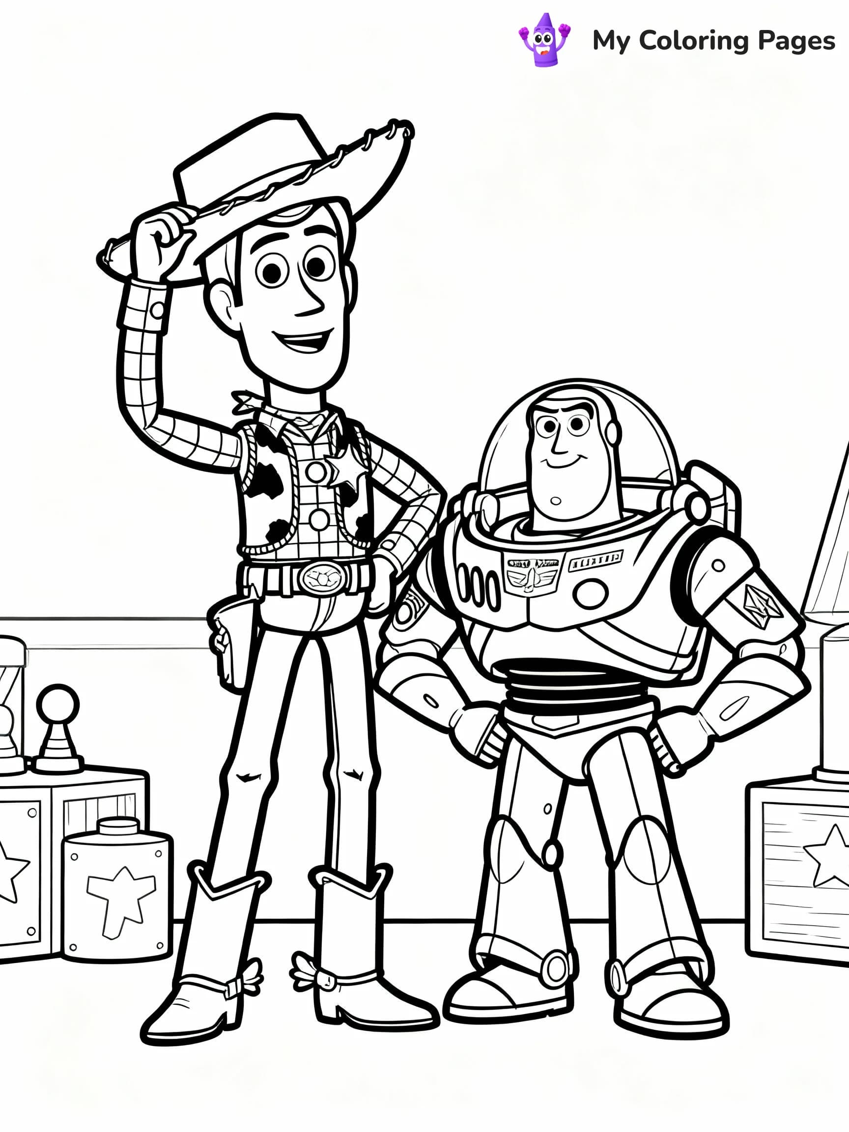 Toy Story Coloring Pages - 11