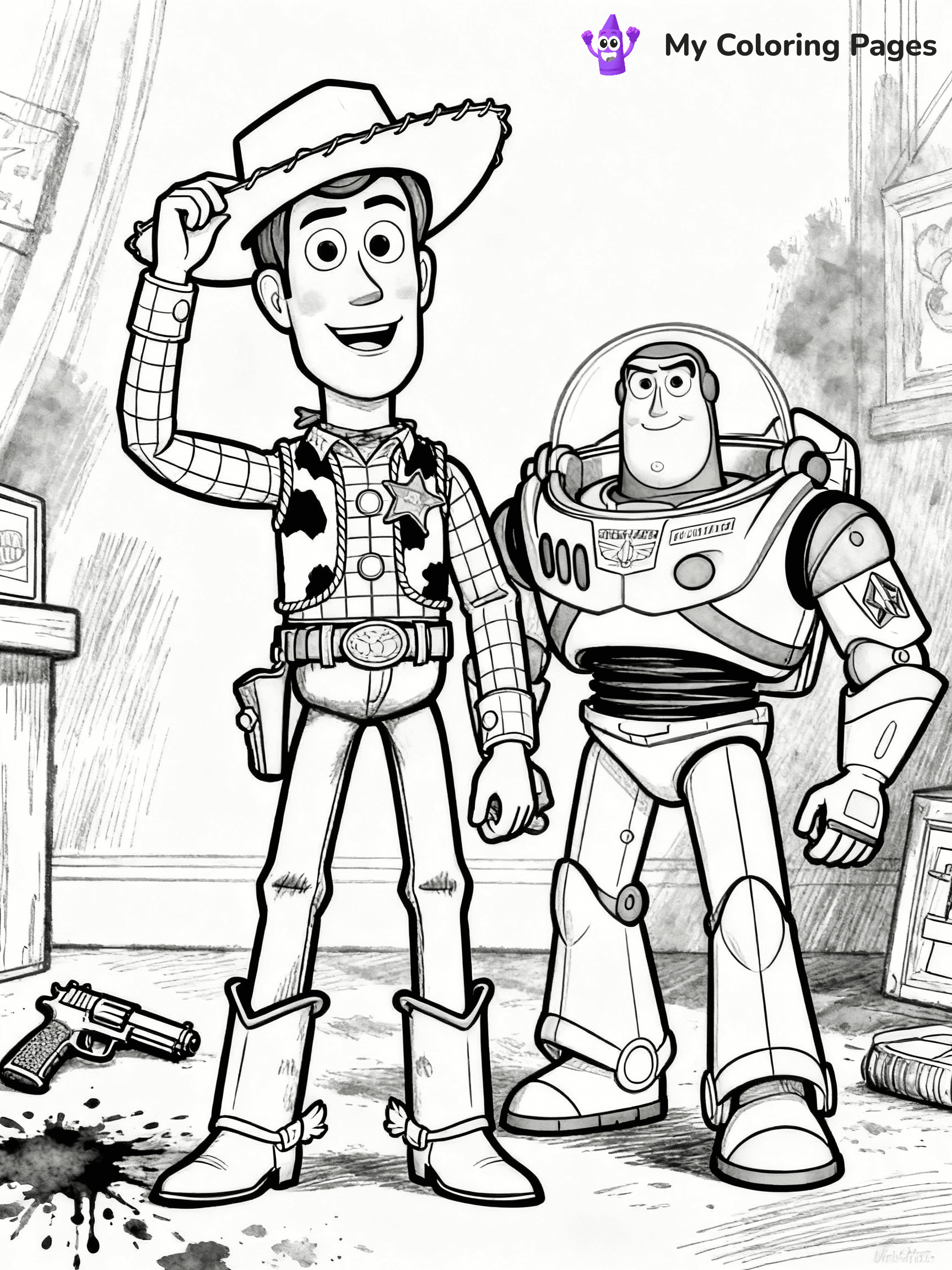 Toy Story Coloring Pages - 9