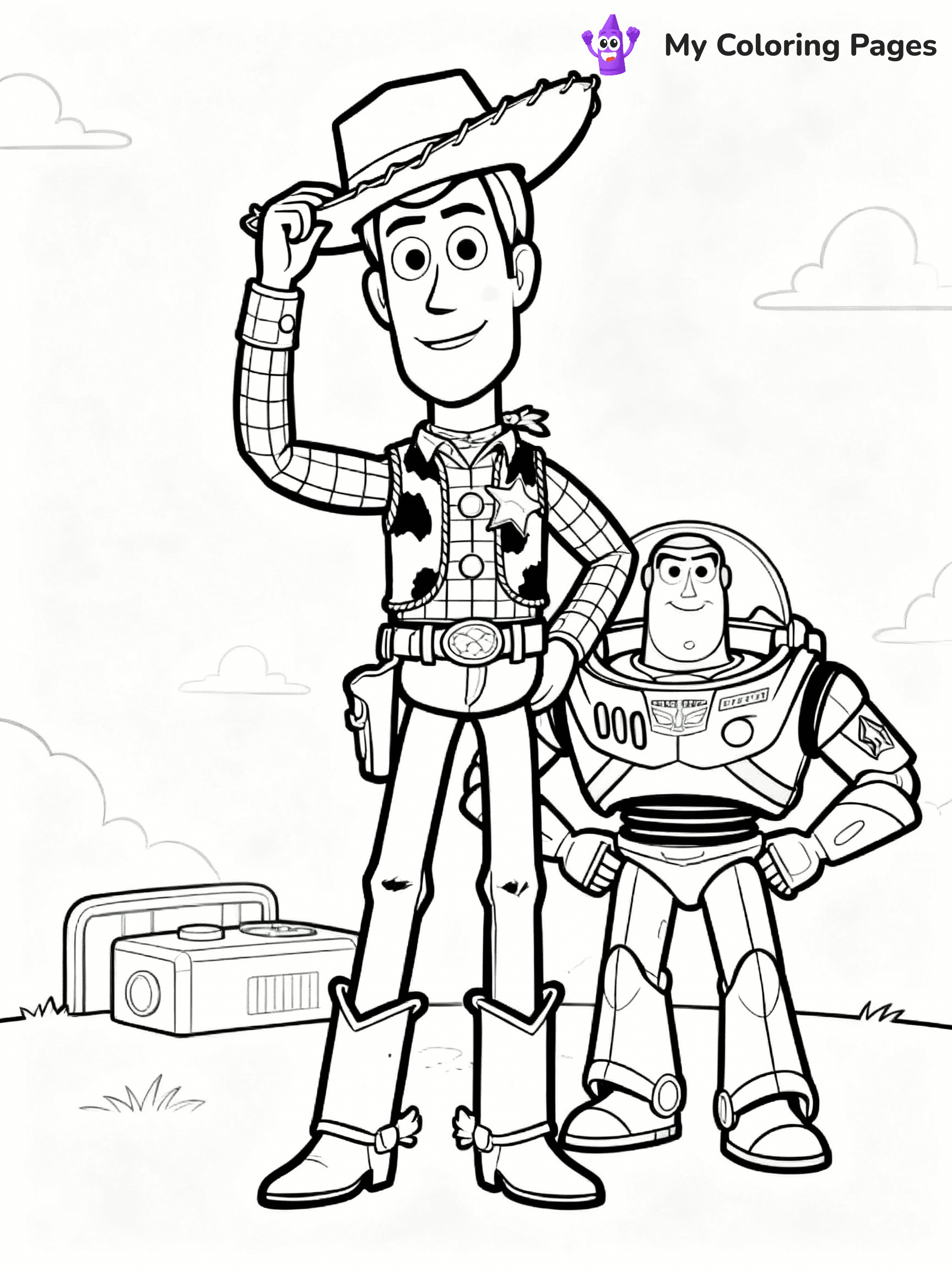 Toy Story Coloring Pages - 8
