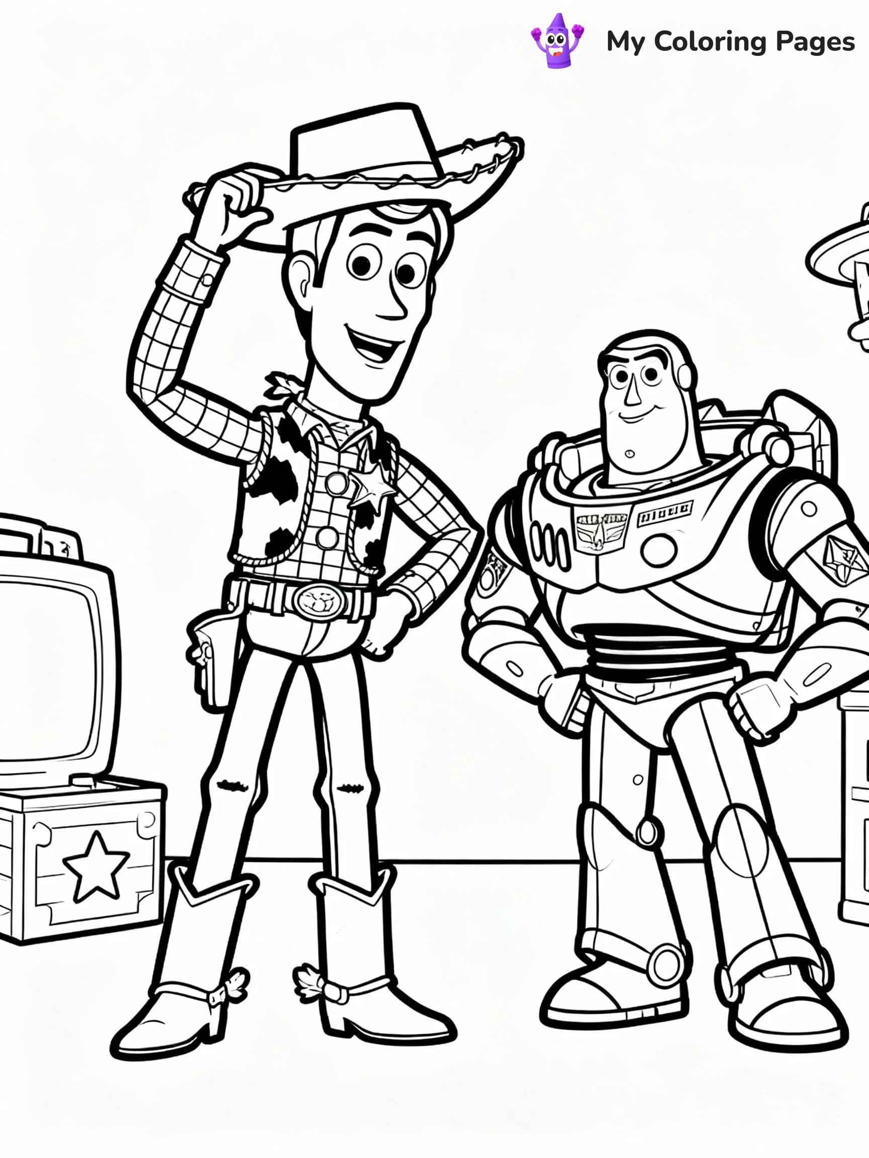 Toy Story Coloring Pages - 7