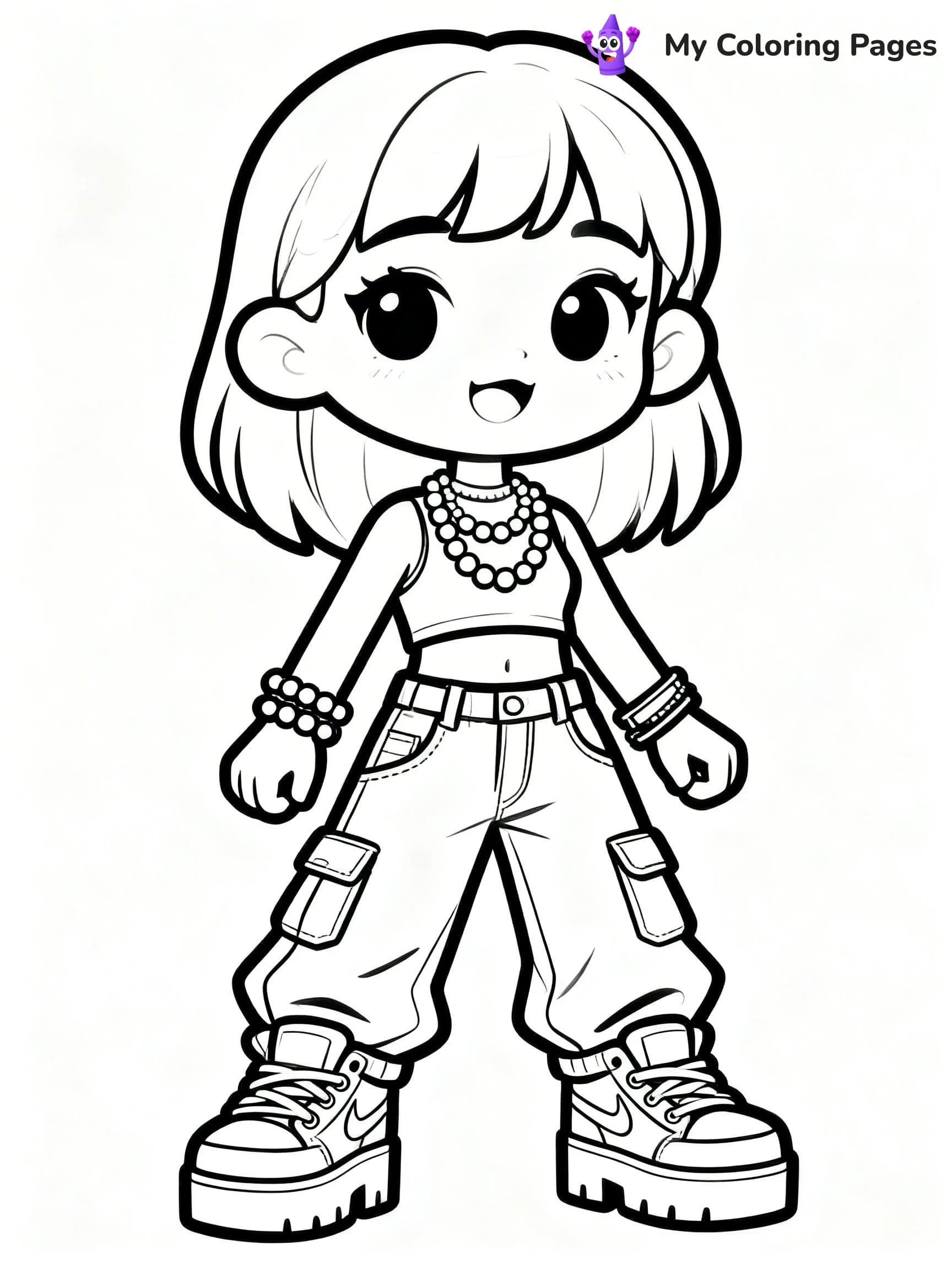 Y2K Coloring Pages - 5