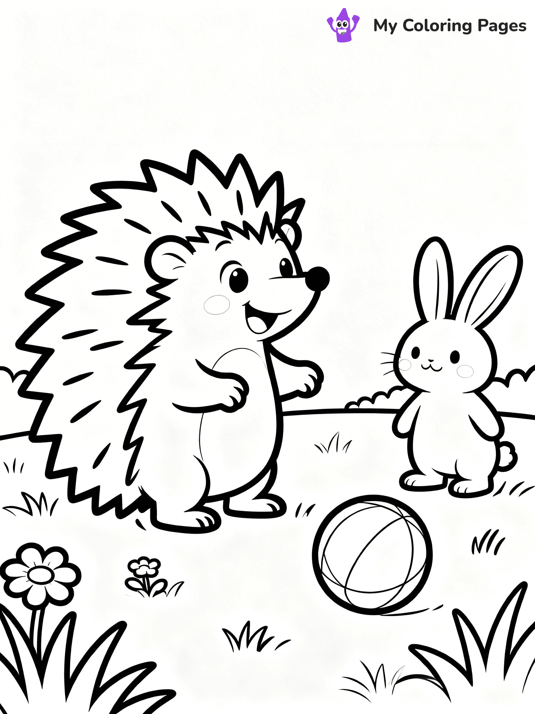 Porcupine Coloring Pages - 32