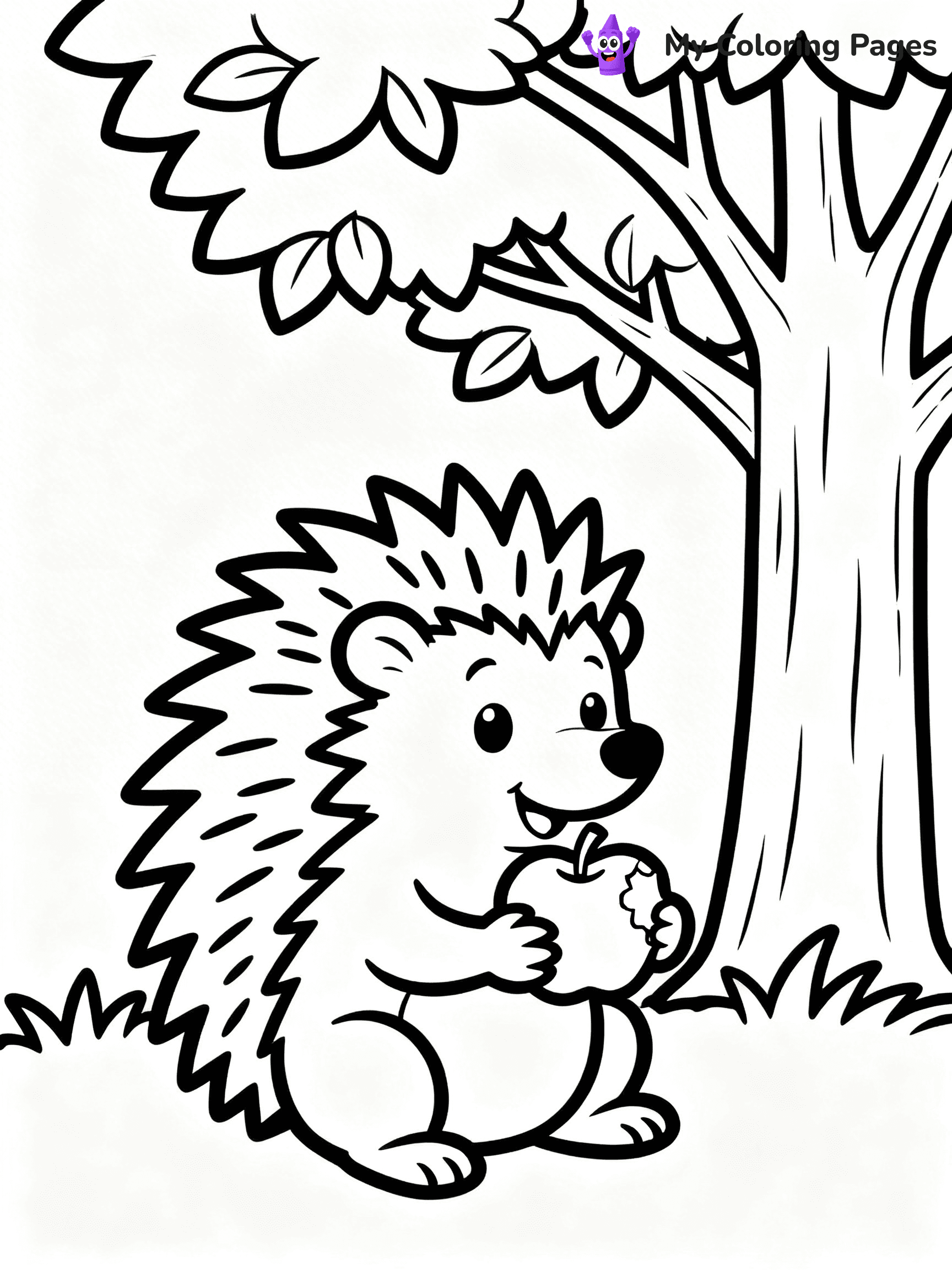 Porcupine Coloring Pages - 25