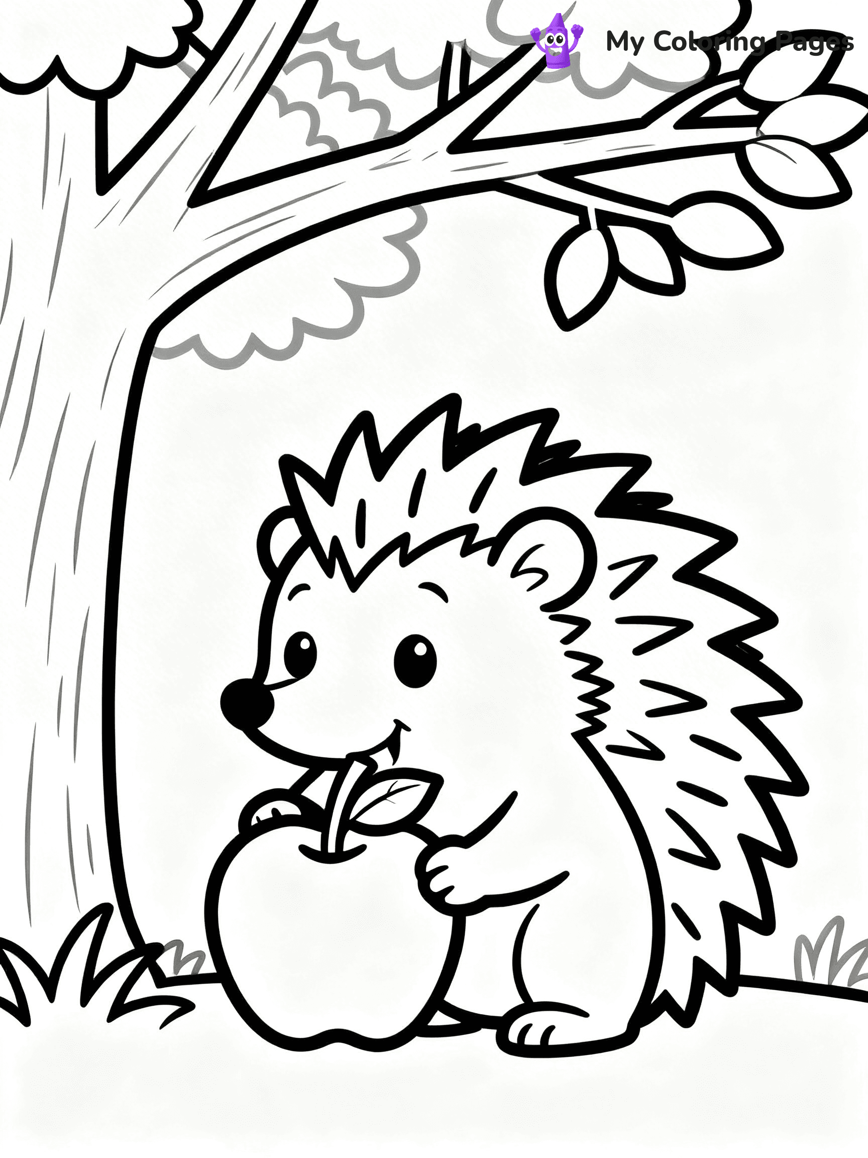 Porcupine Coloring Pages - 20