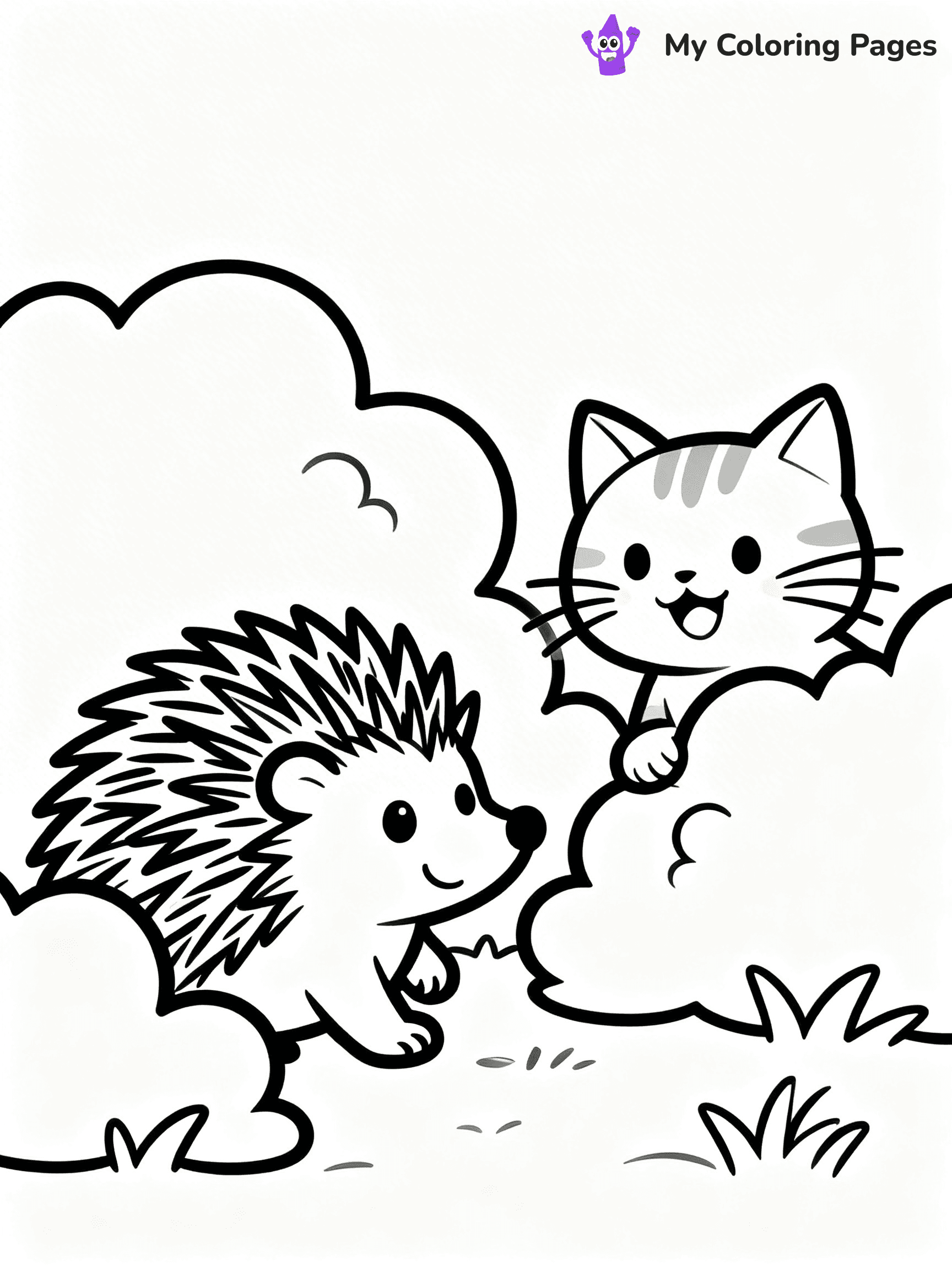 Porcupine Coloring Pages - 12