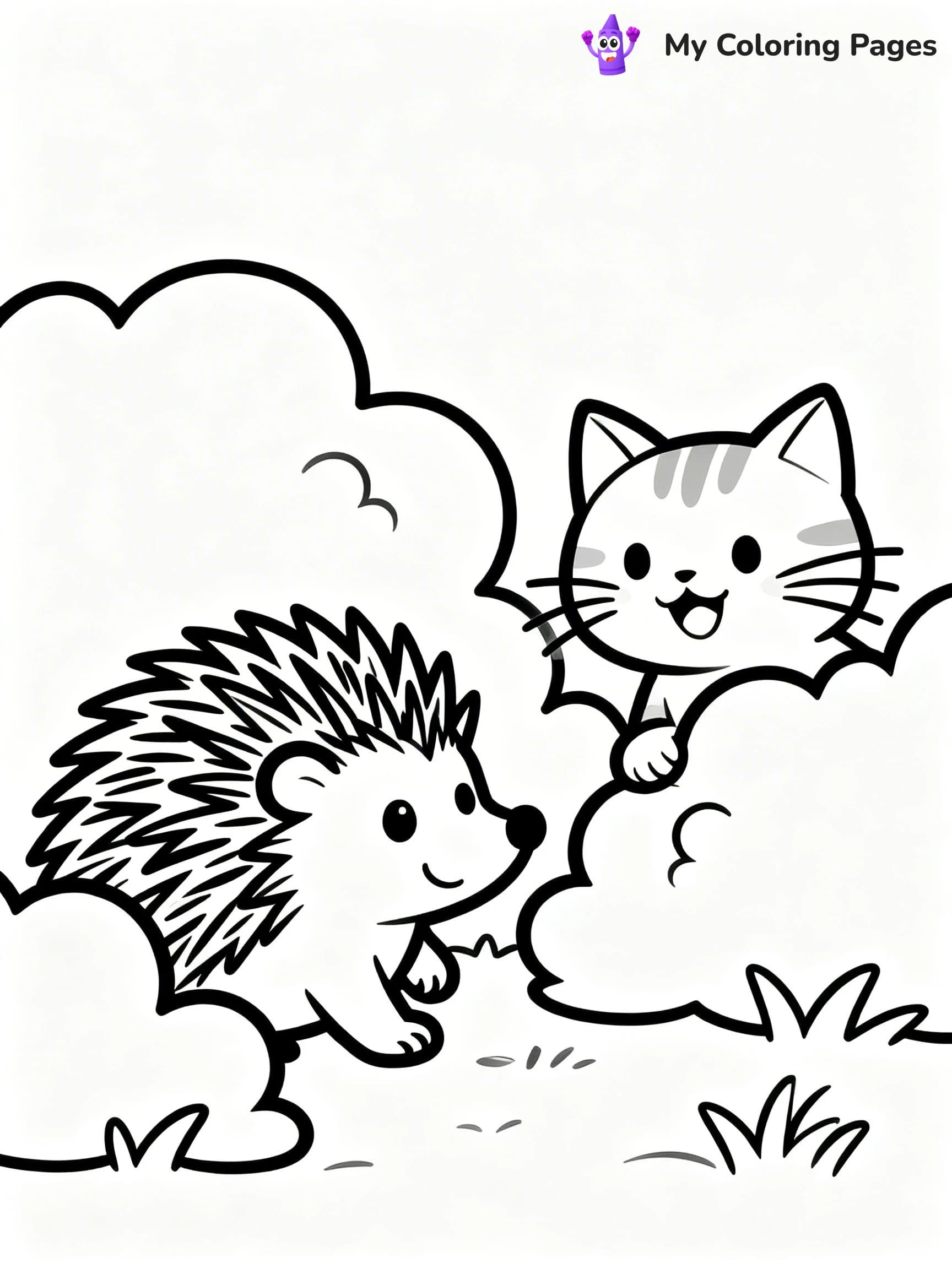 Porcupine Coloring Pages - 19