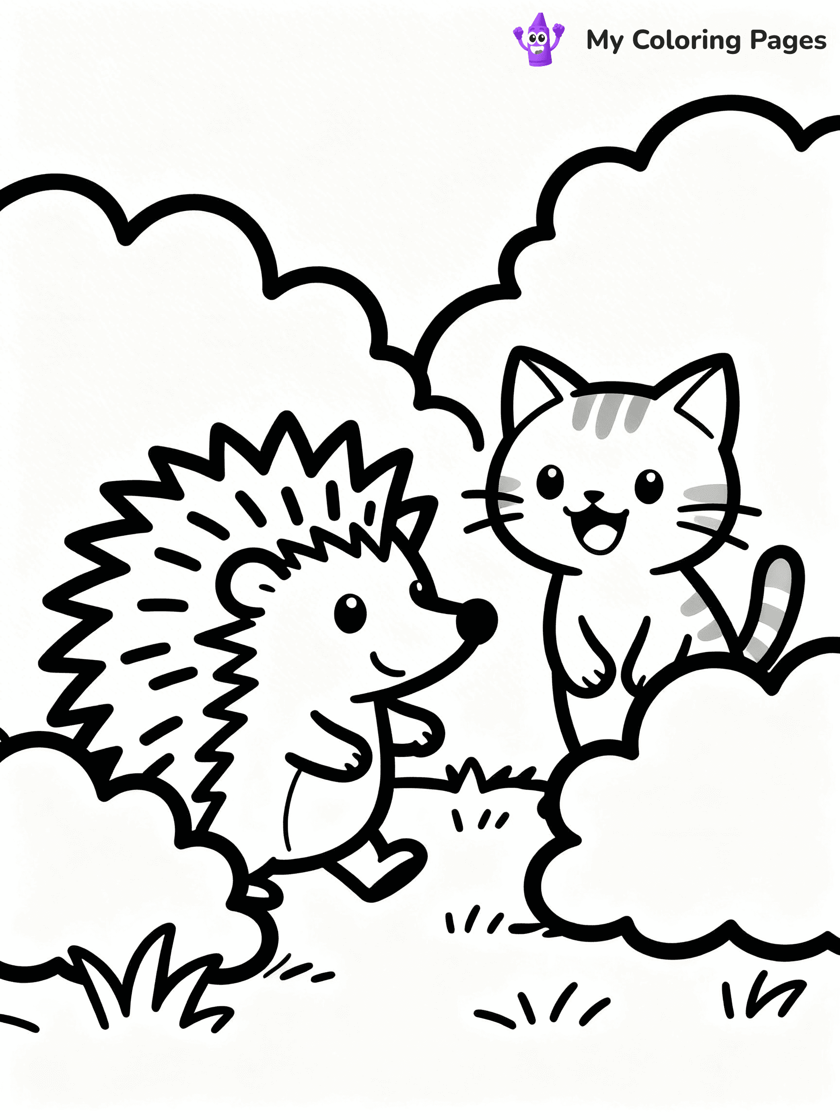 Porcupine Coloring Pages - 11