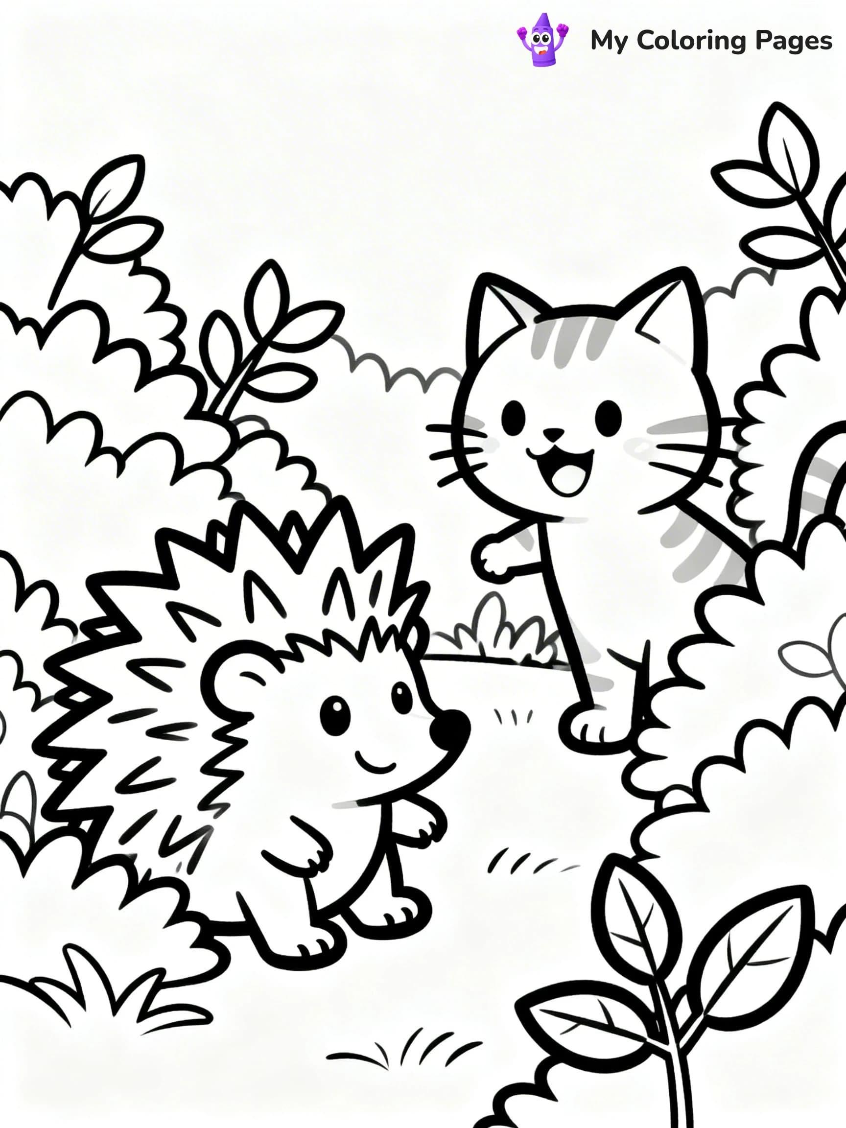 Porcupine Coloring Pages - 16
