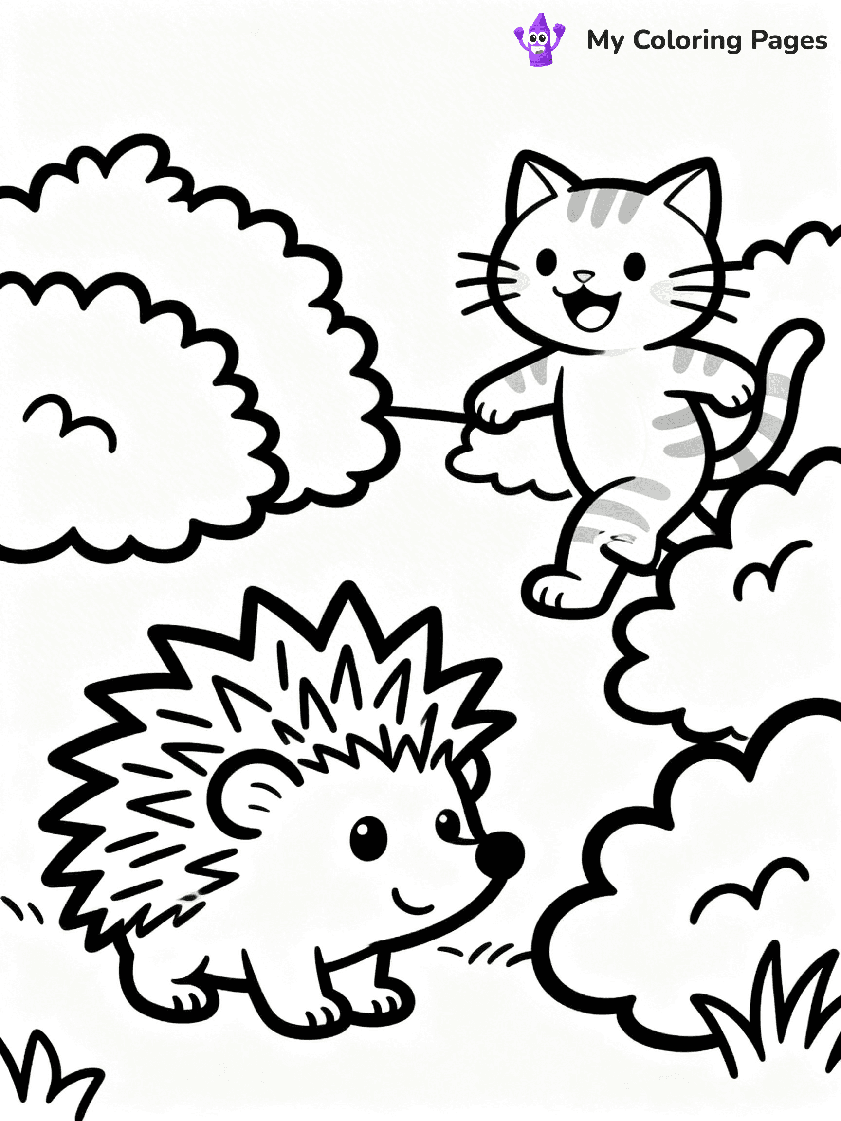 Porcupine Coloring Pages - 8