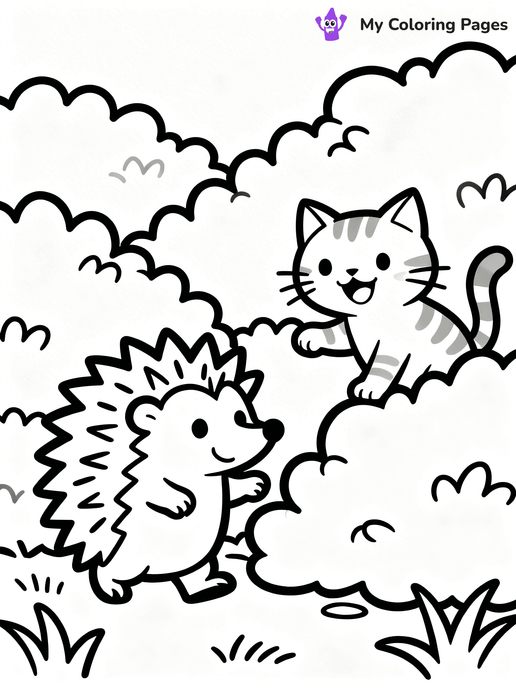Porcupine Coloring Pages - 7