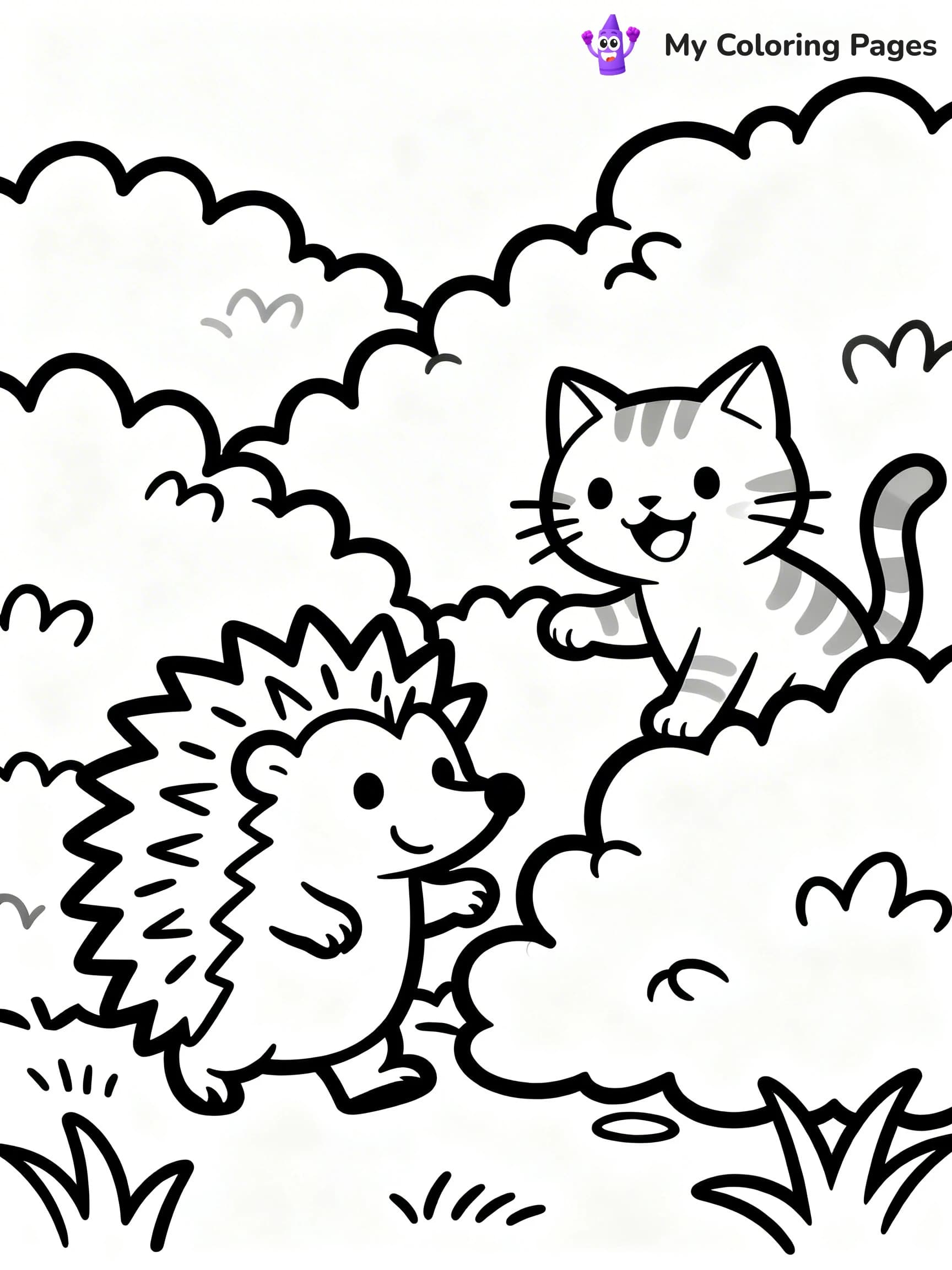 Porcupine Coloring Pages - 14
