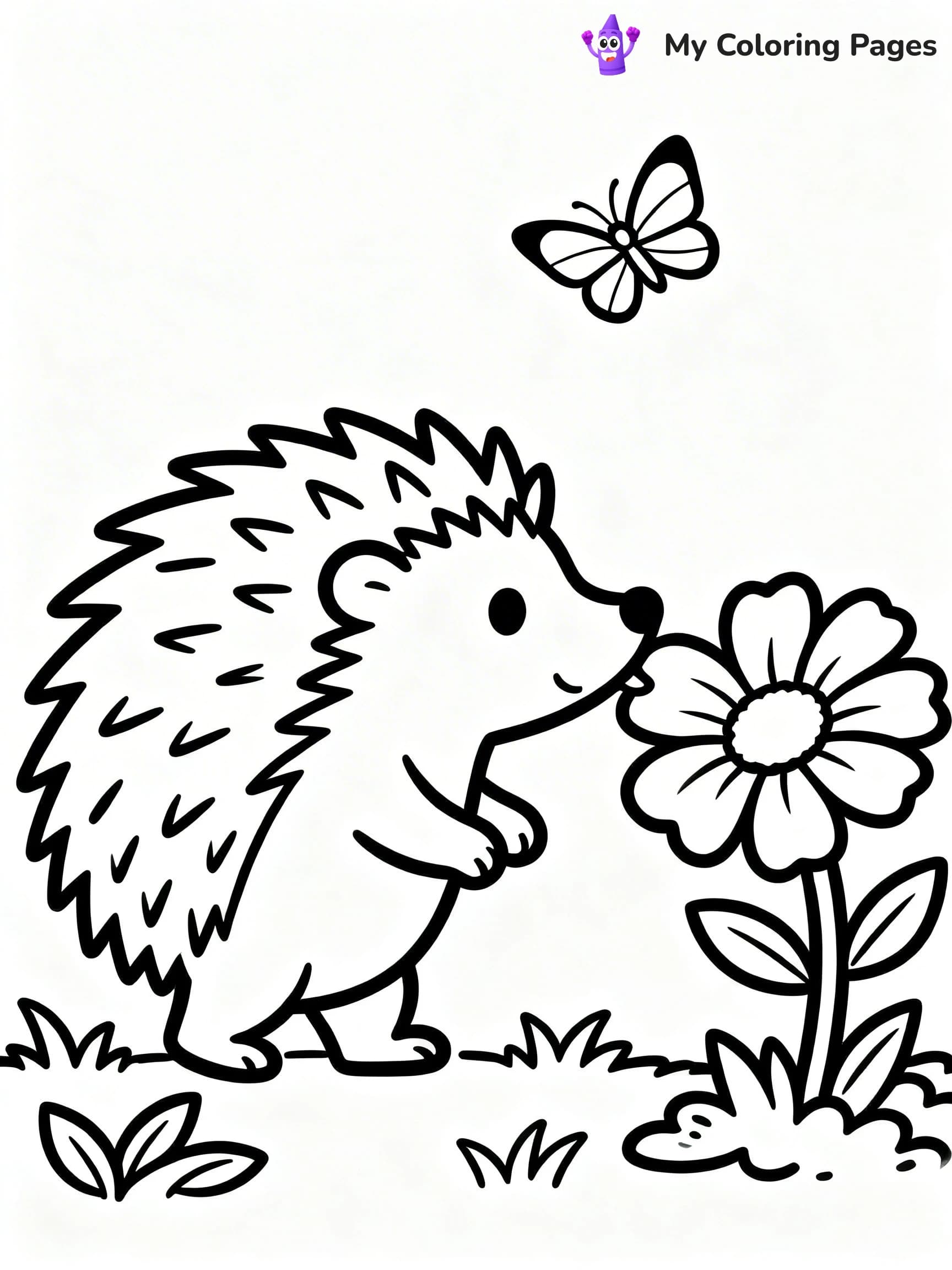 Porcupine Coloring Pages - 6
