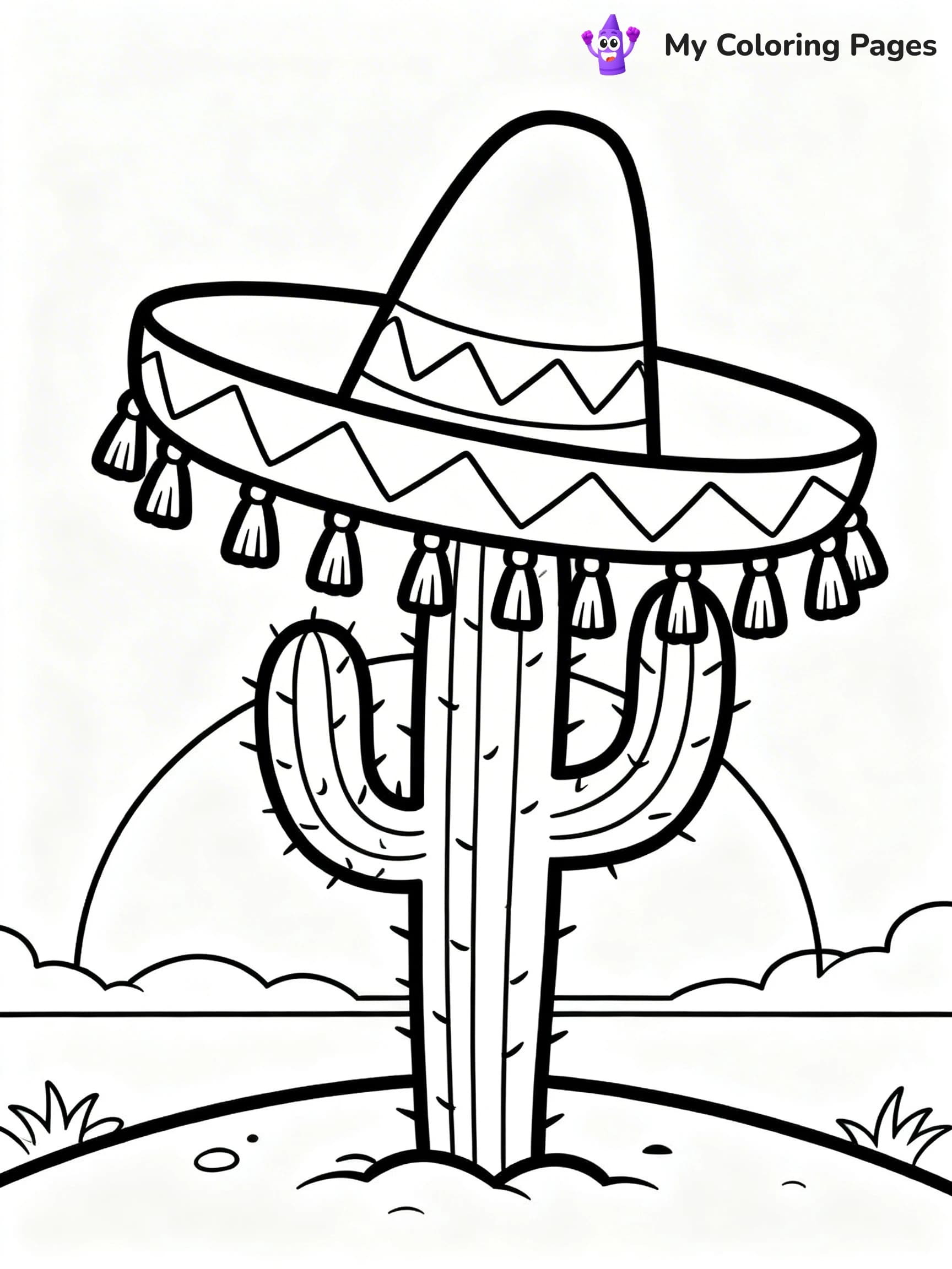 Sombrero Coloring Pages - 19