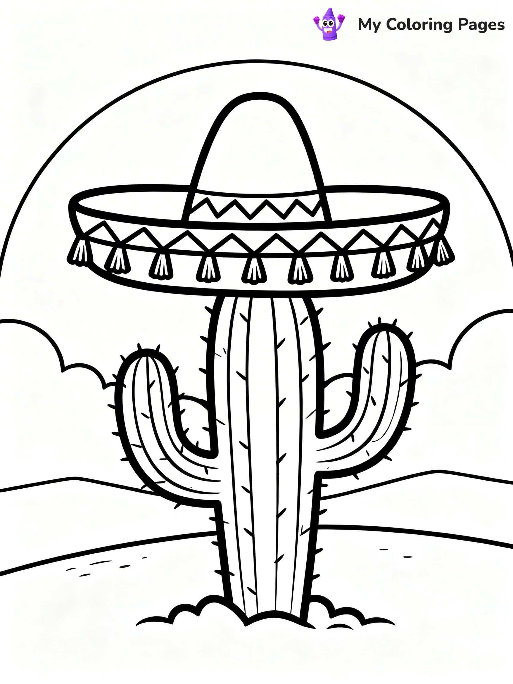 Sombrero Coloring Pages - 18