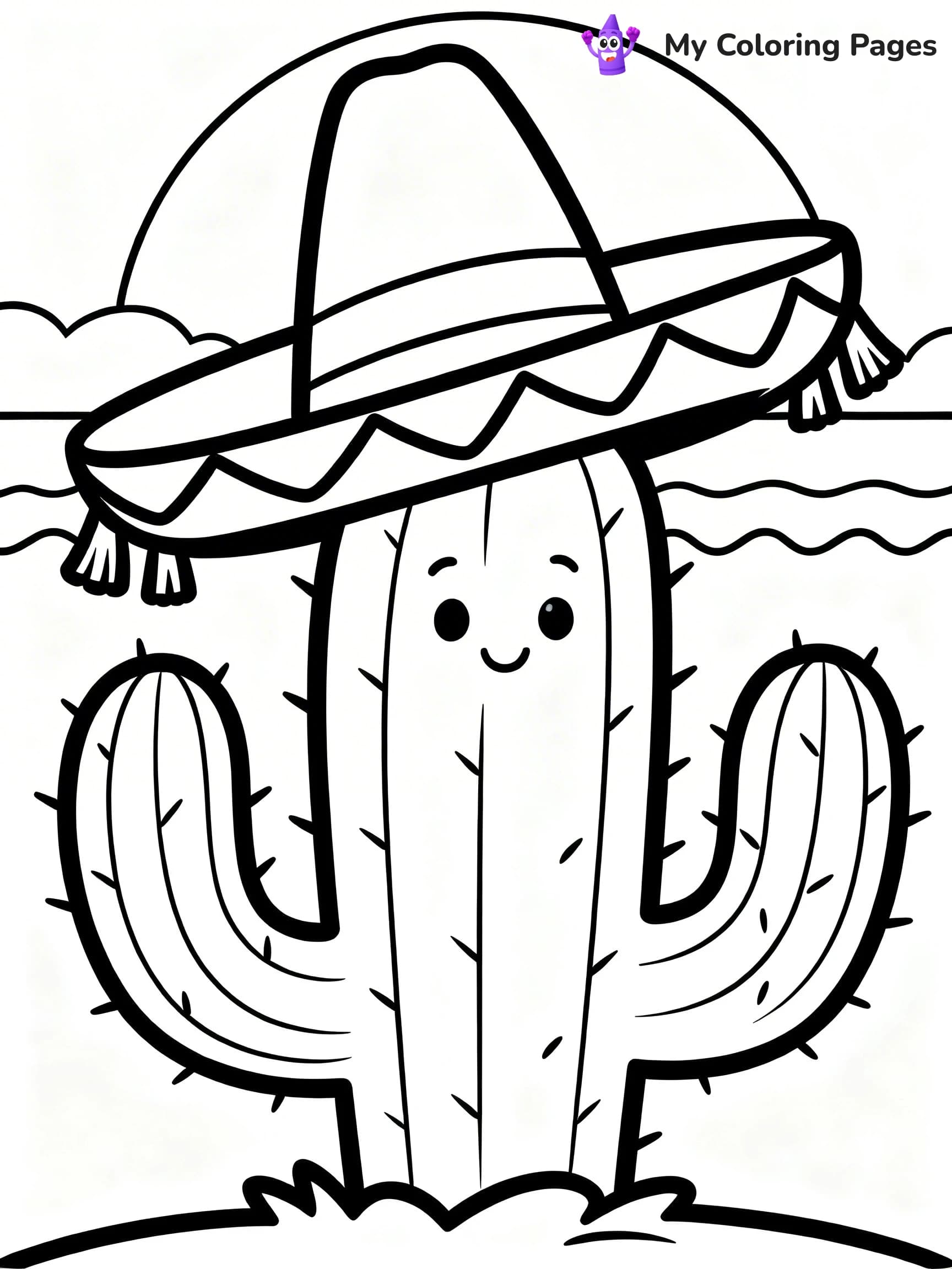 Sombrero Coloring Pages - 17
