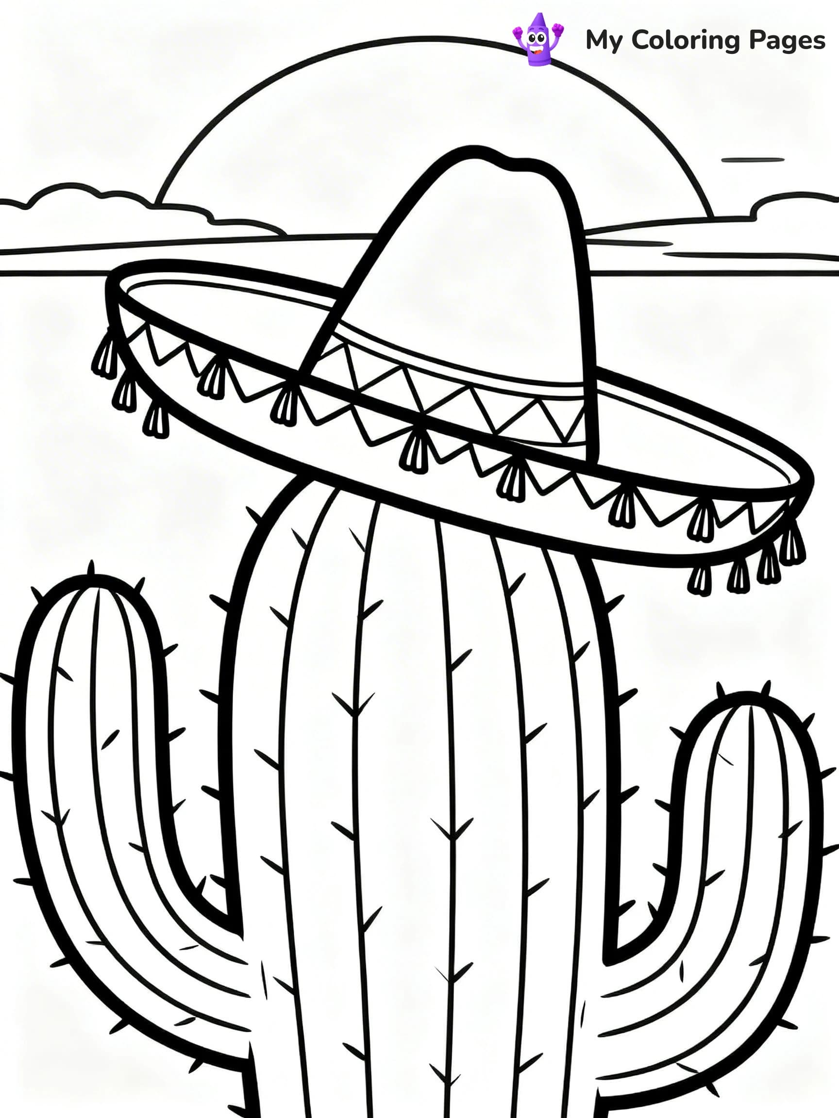 Sombrero Coloring Pages - 16