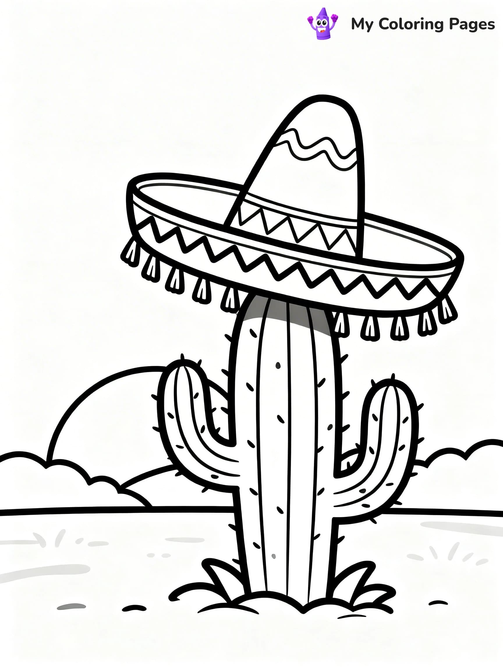 Sombrero Coloring Pages - 15