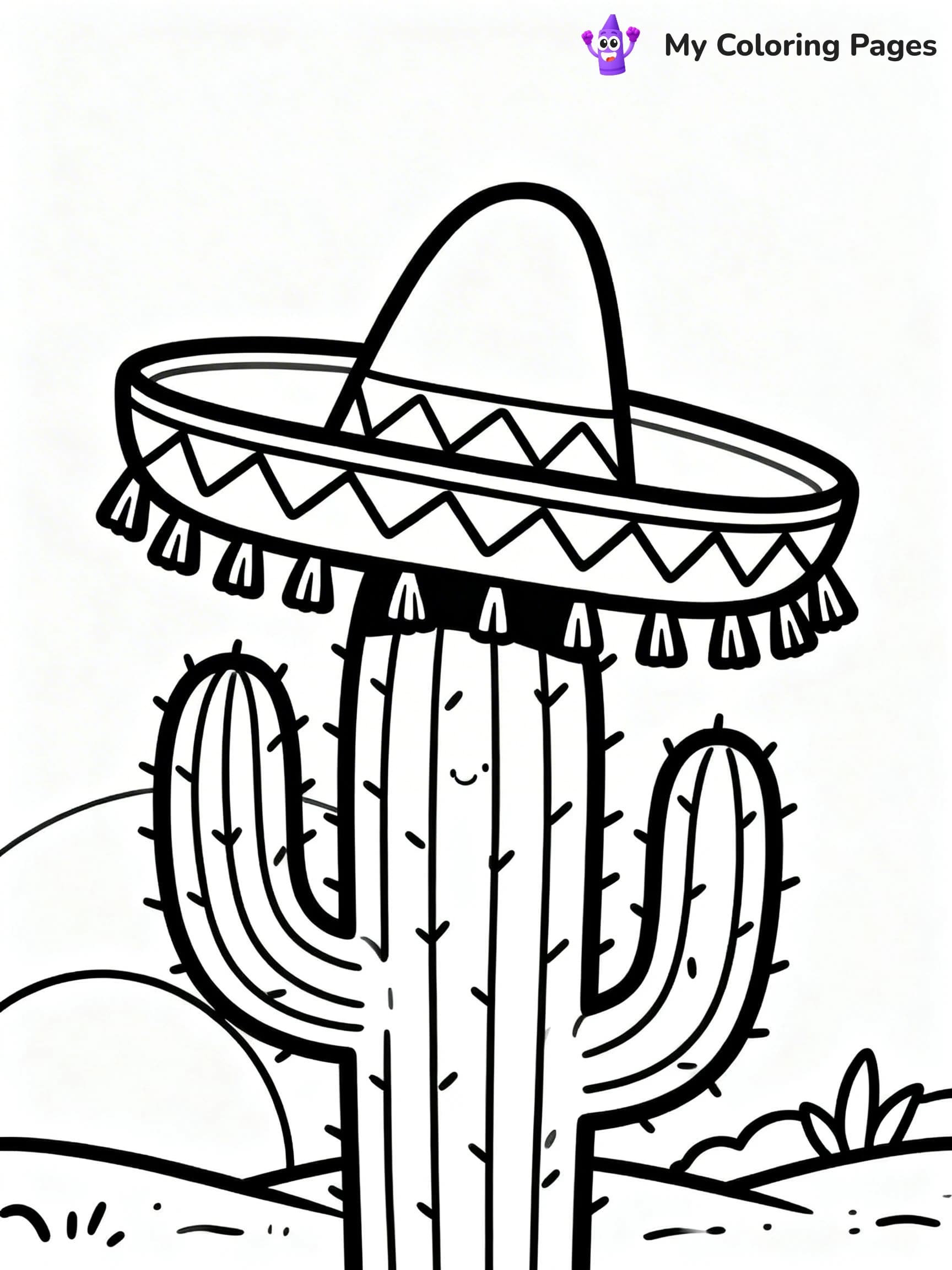 Sombrero Coloring Pages - 14