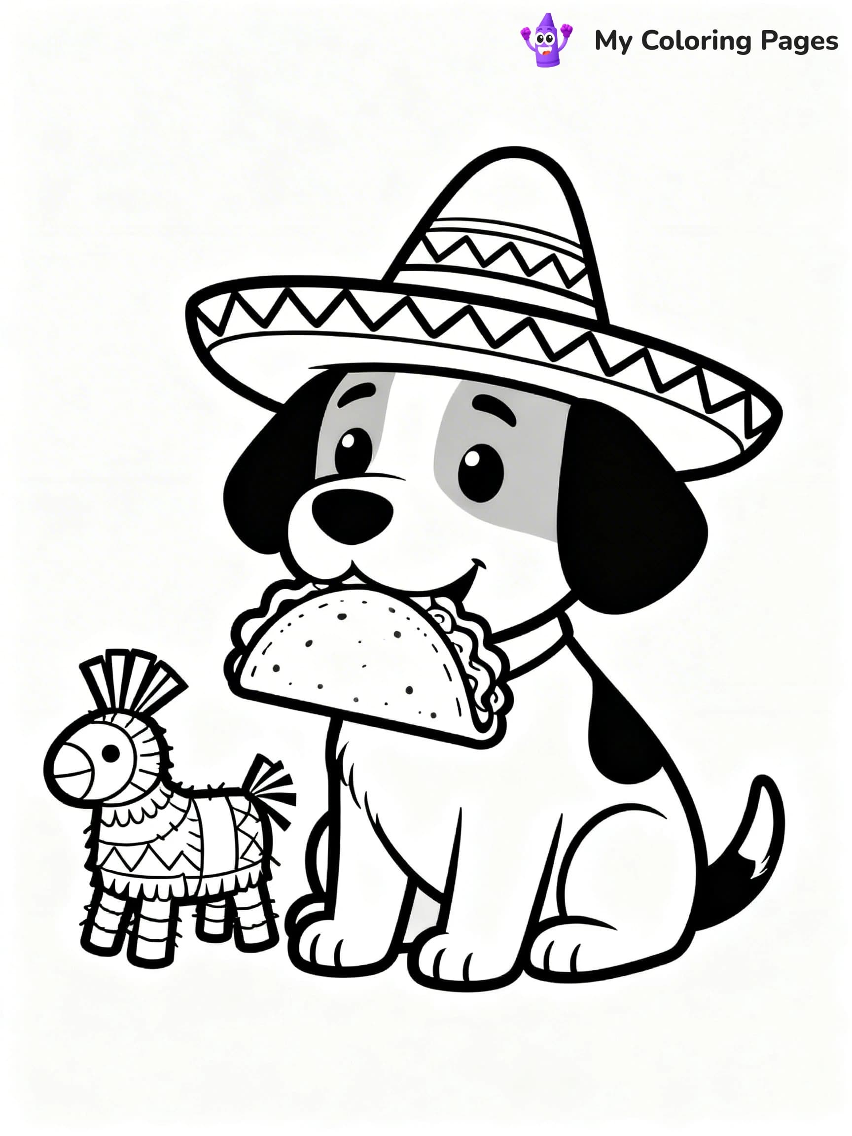 Sombrero Coloring Pages - 13