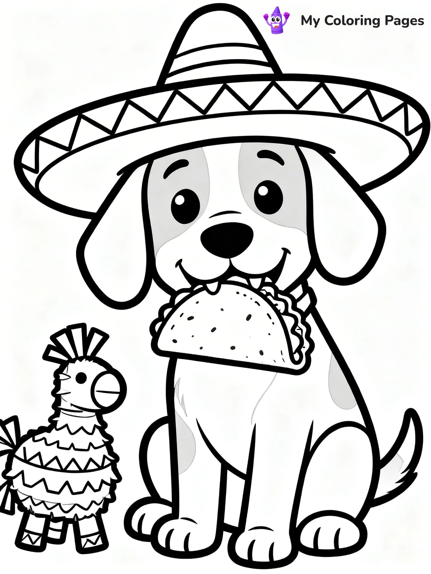 Sombrero Coloring Pages - 9