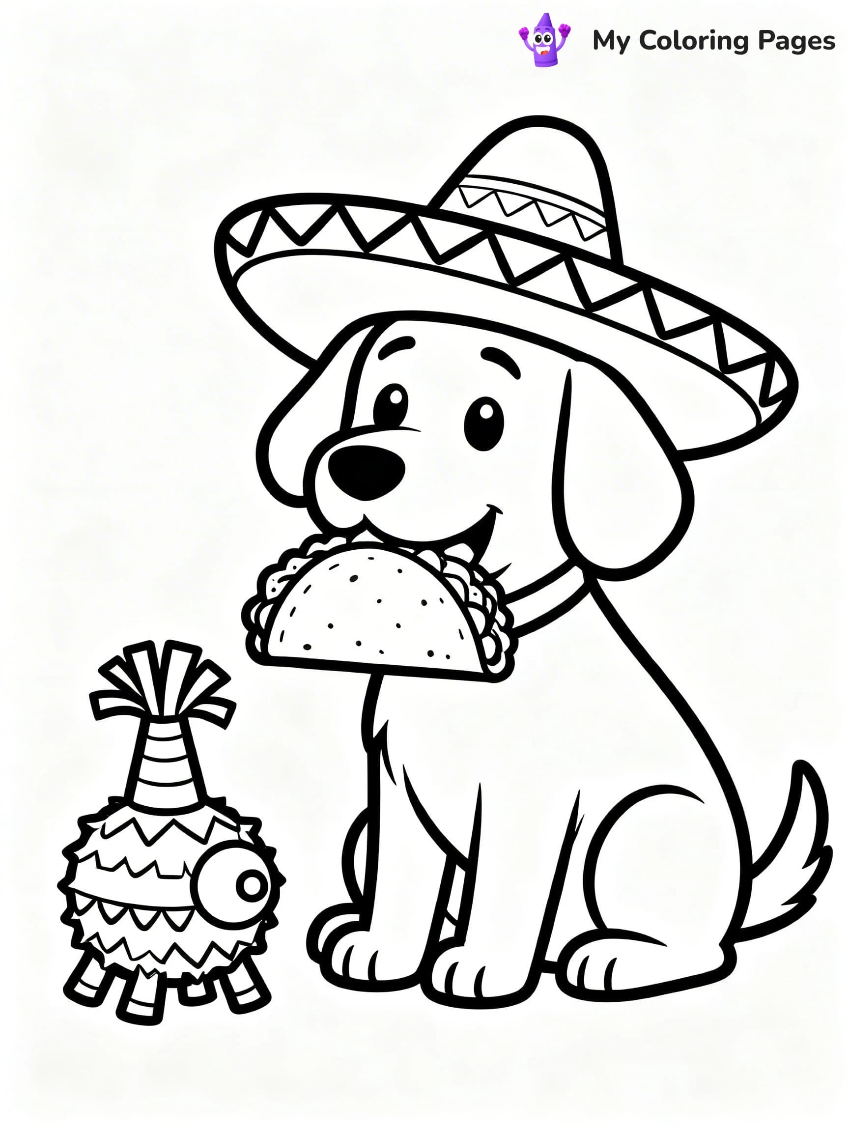 Sombrero Coloring Pages - 8