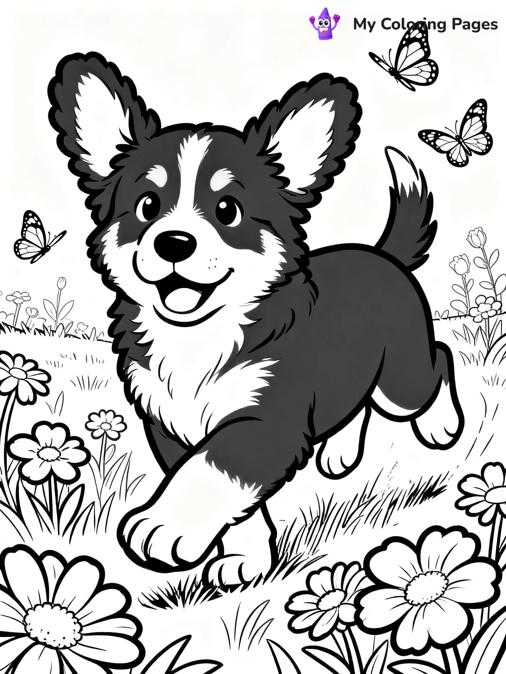 Bernese Mountain Dog Coloring Pages - 4