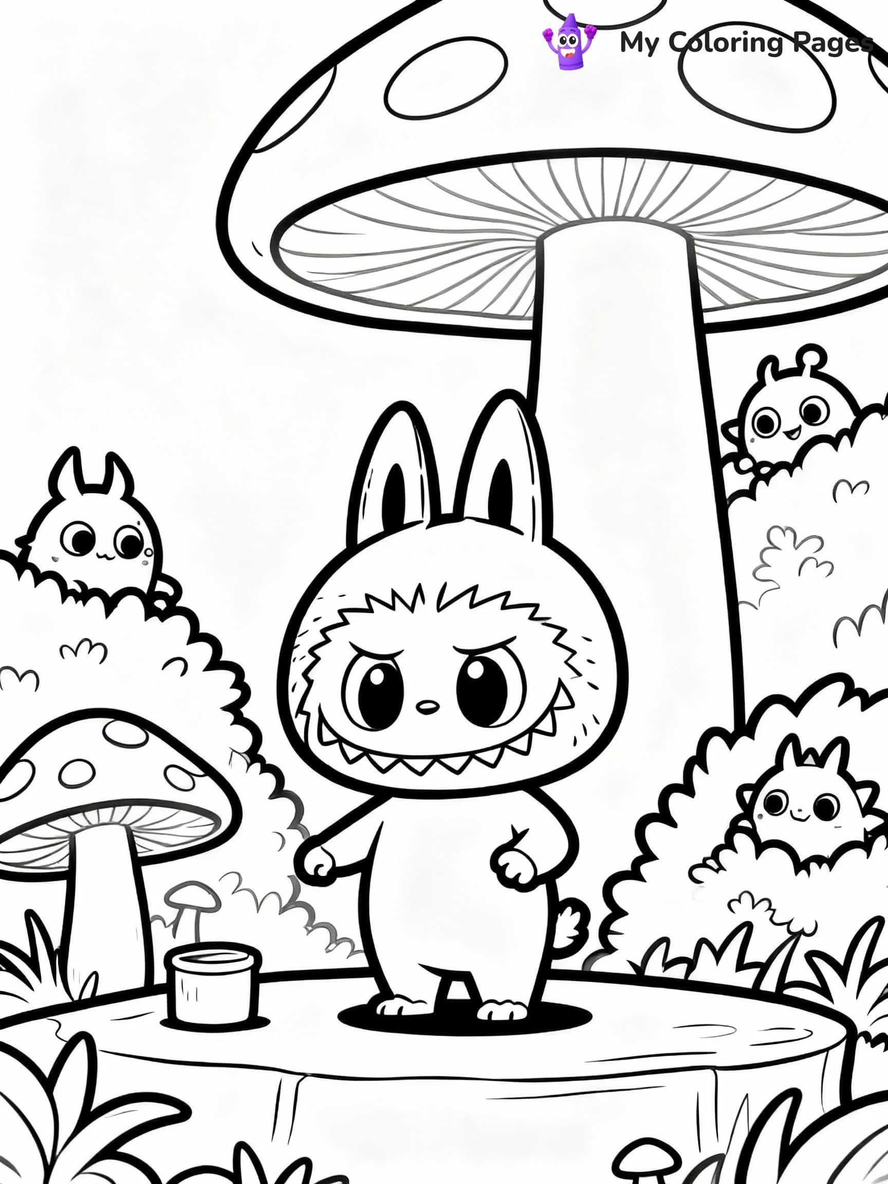 Labubu Coloring Pages - 19