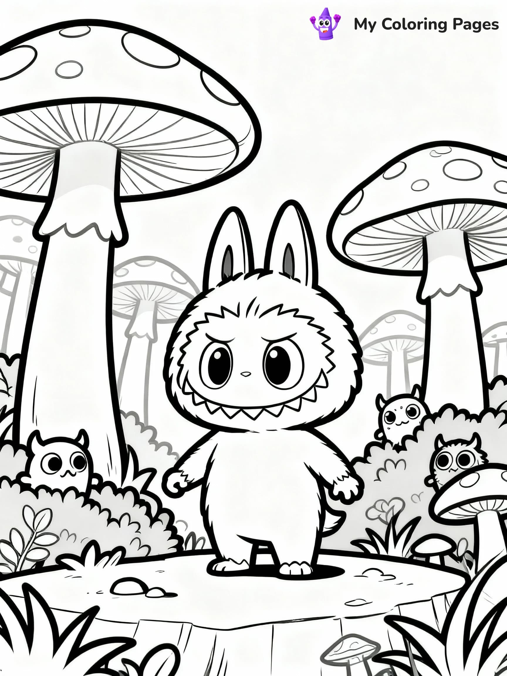 Labubu Coloring Pages - 17