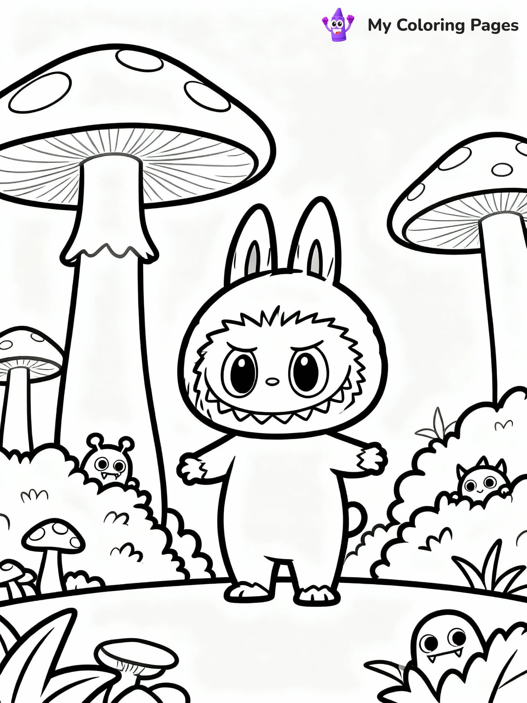 Labubu Coloring Pages - 15