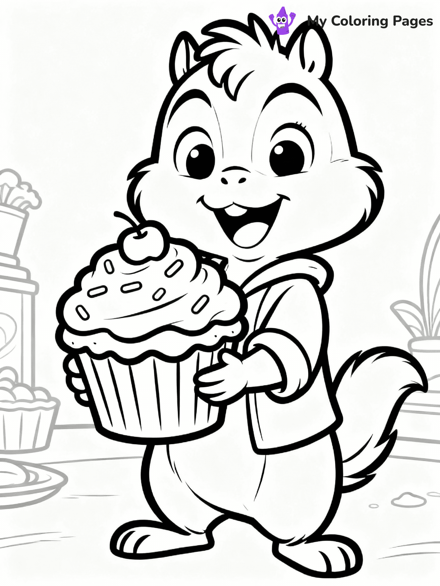 Alvin And The Chipmunks Coloring Pages - 27